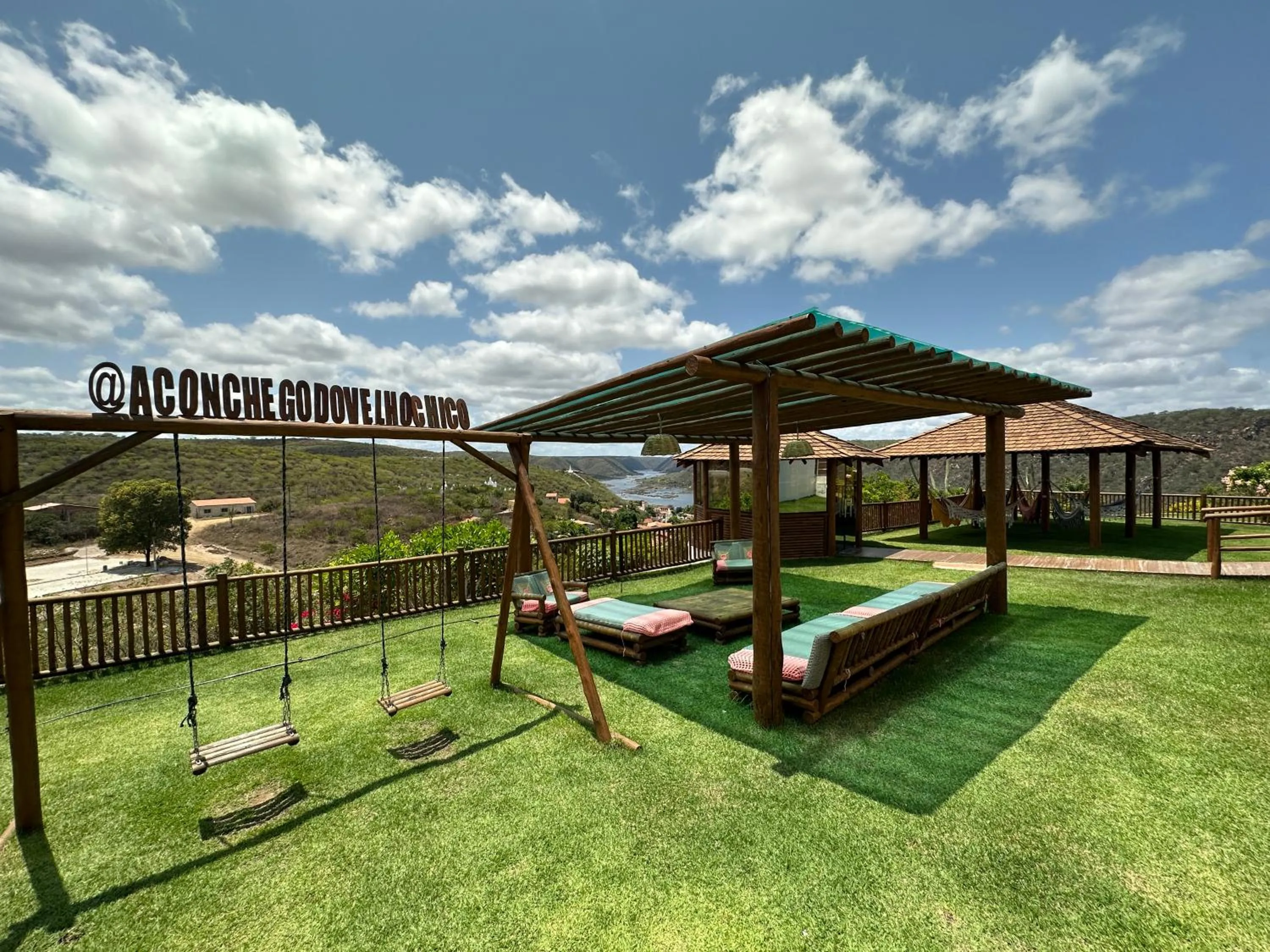 Children play ground in Hotel Aconchego do Velho Chico