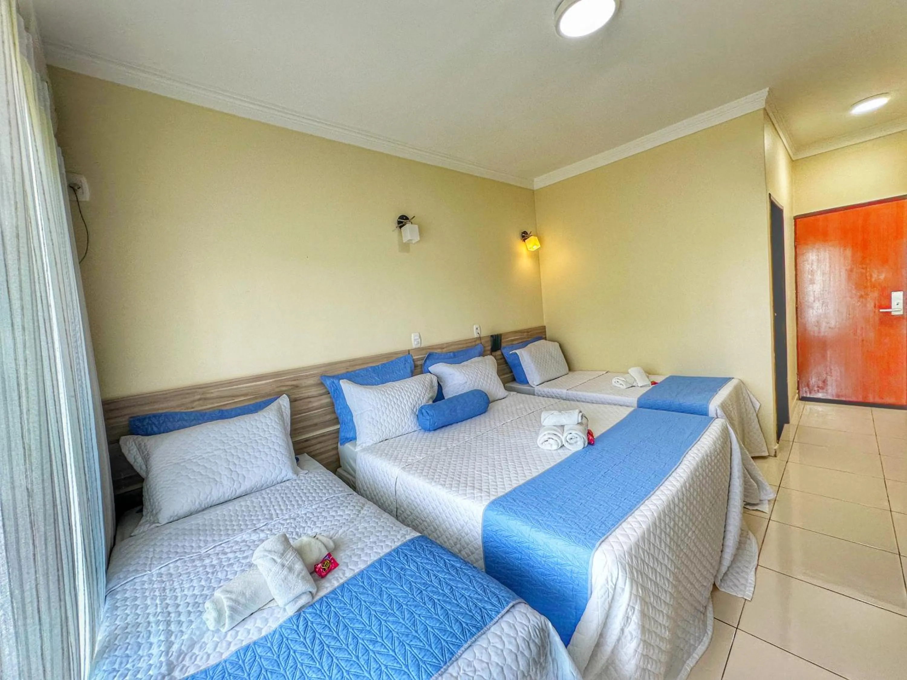 Bed in Hotel Aconchego do Velho Chico