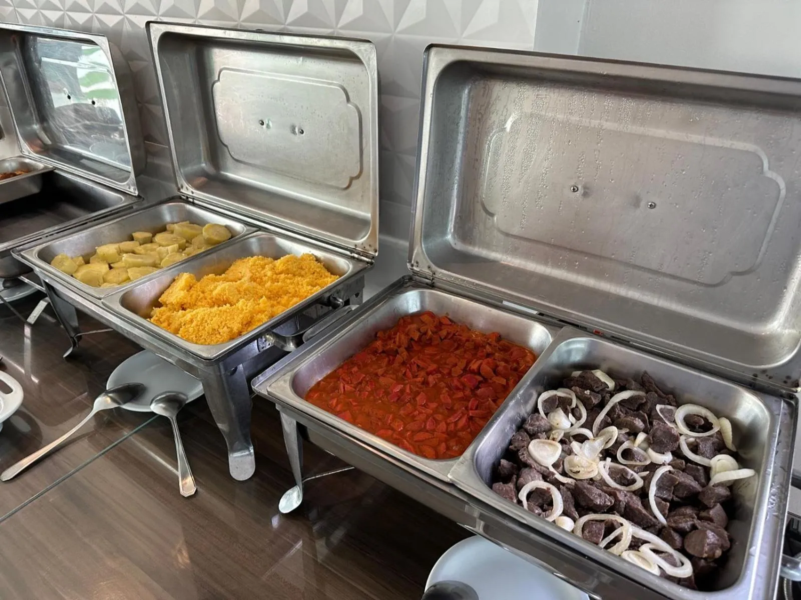 Breakfast in Hotel Aconchego do Velho Chico