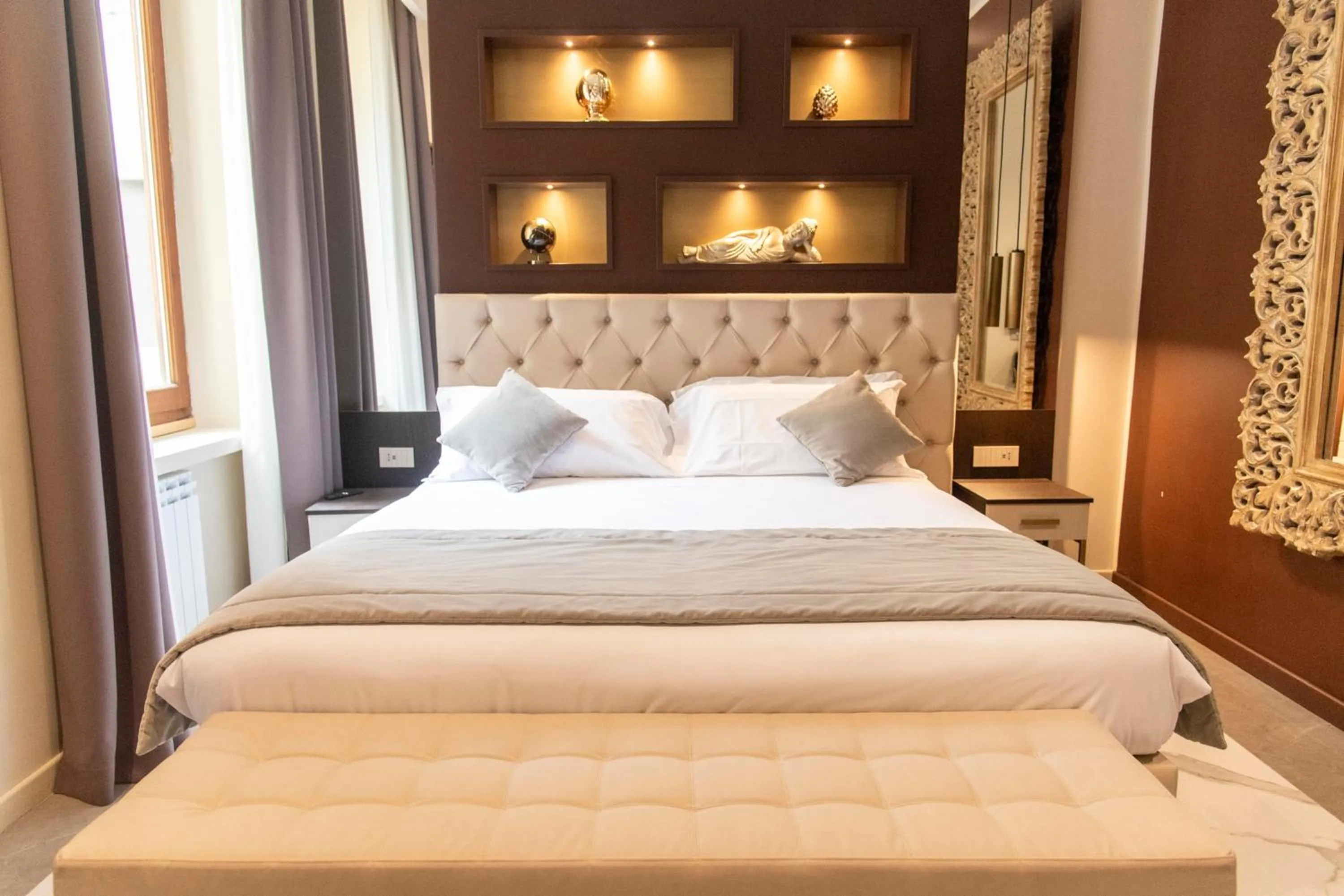 Bed in Adelaide Suite Dreams