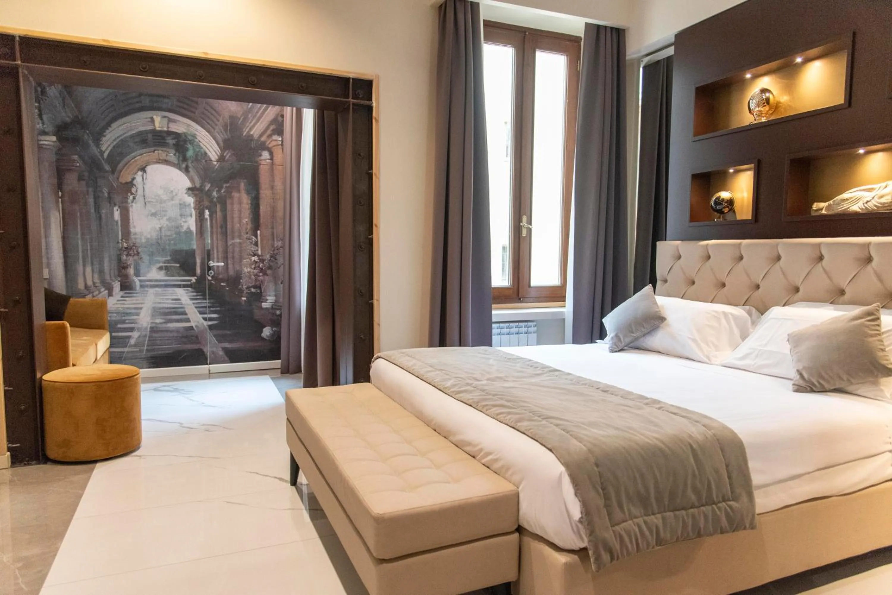 Bed in Adelaide Suite Dreams