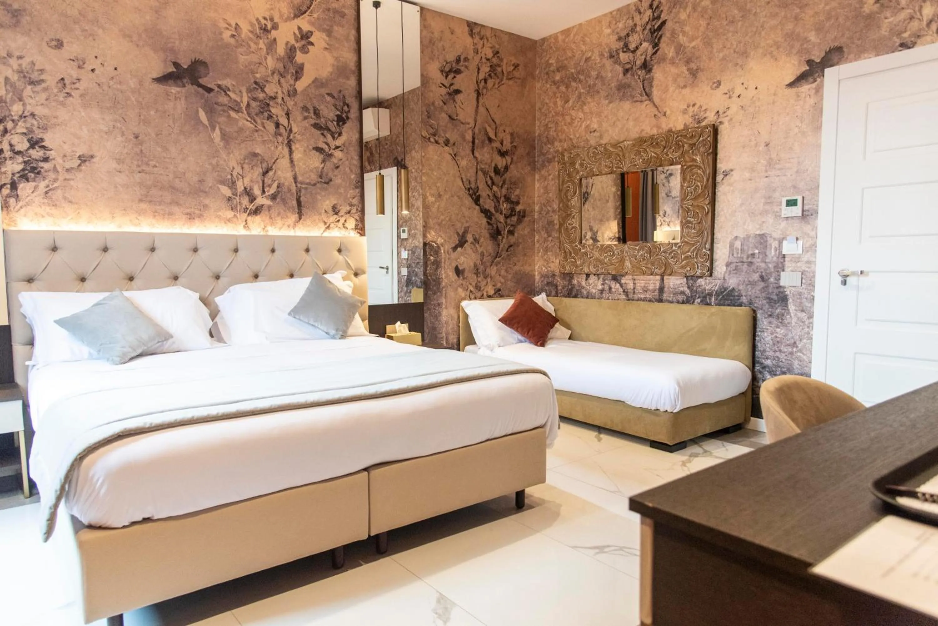 Bed in Adelaide Suite Dreams