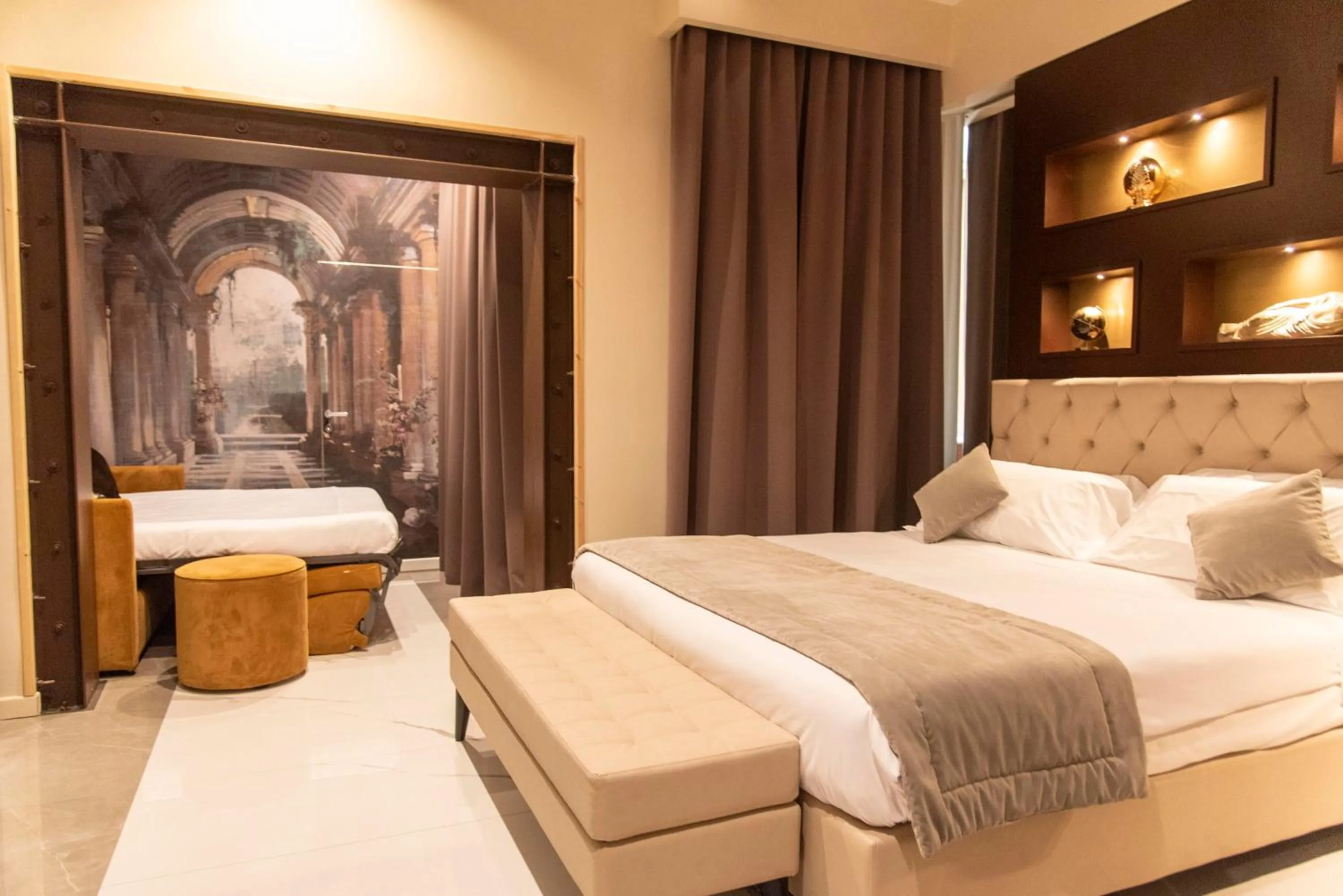 Bed in Adelaide Suite Dreams