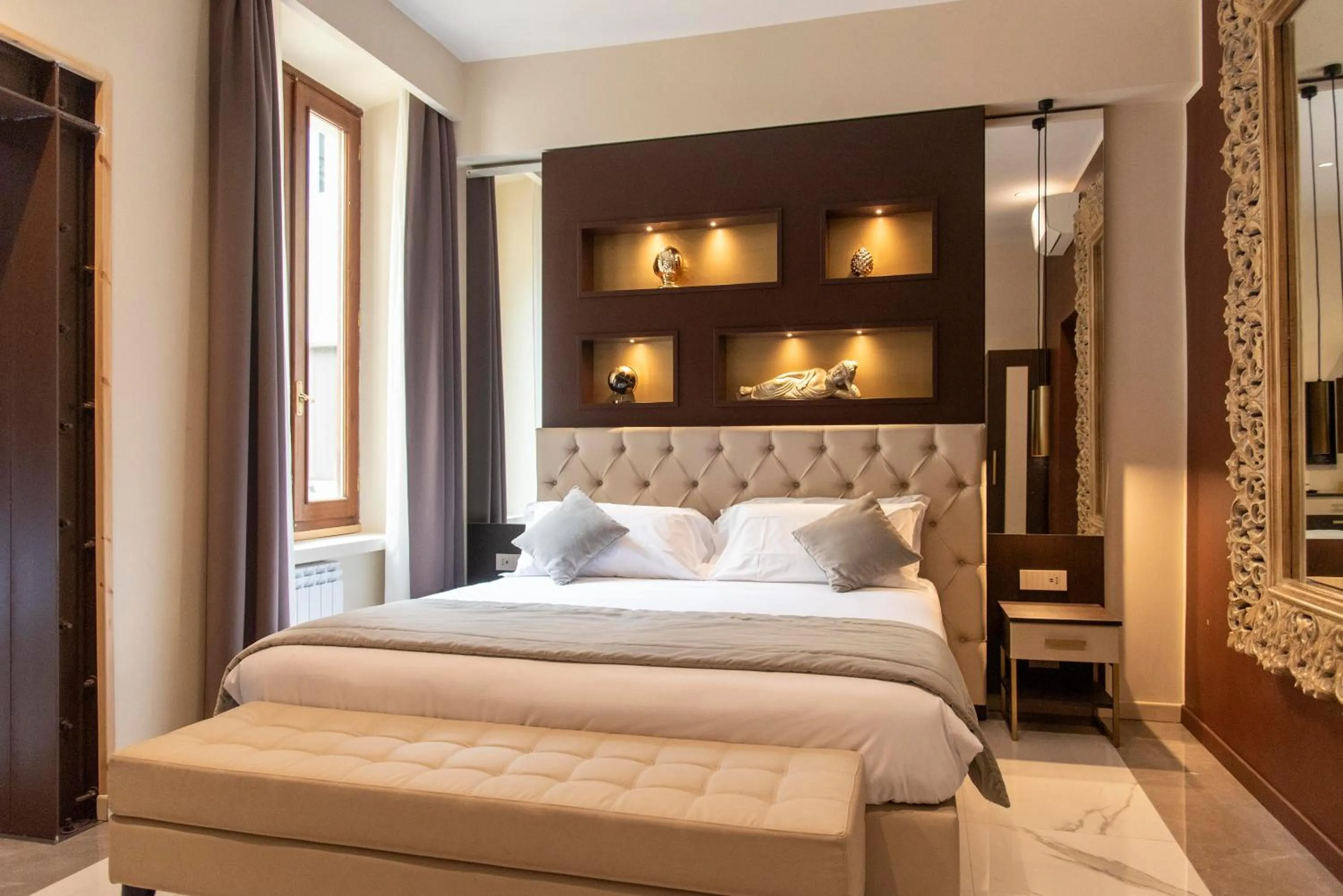 Bed in Adelaide Suite Dreams