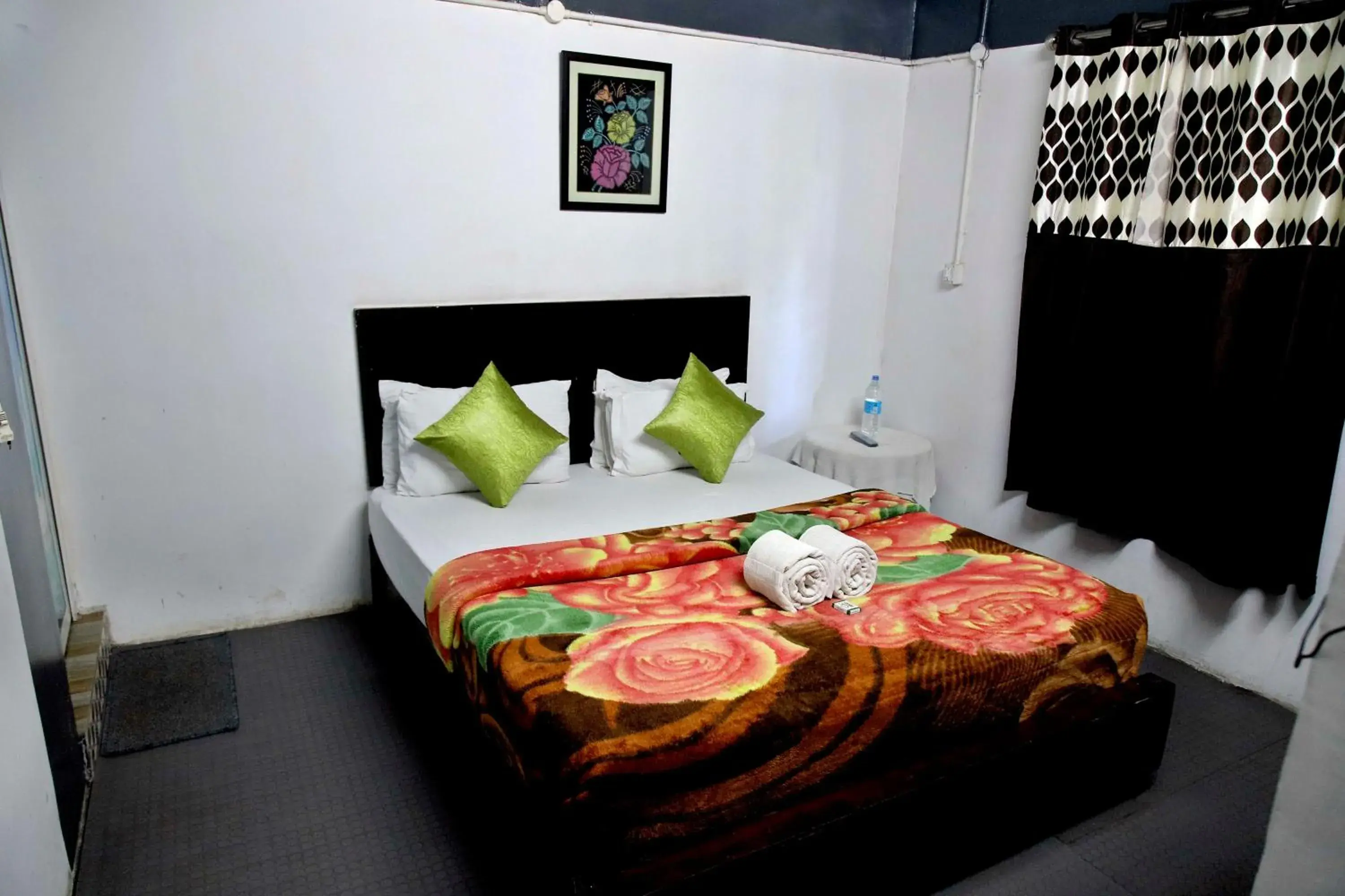 Bed in The wayside cottage Munnar Bed in The wayside cottage Munnar