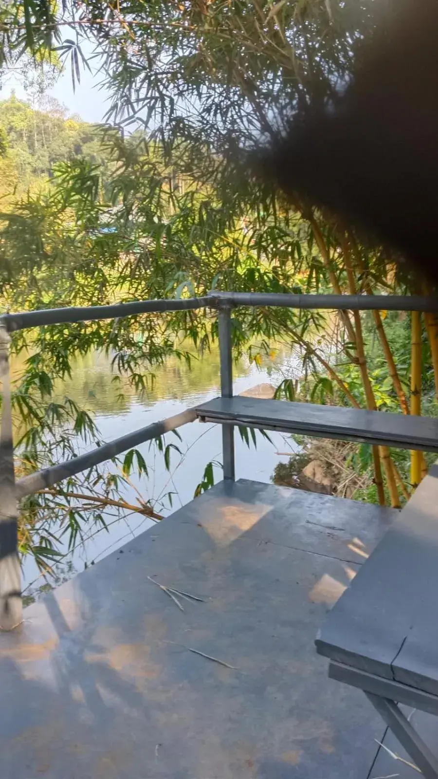 River view in The wayside cottage Munnar River view in The wayside cottage Munnar