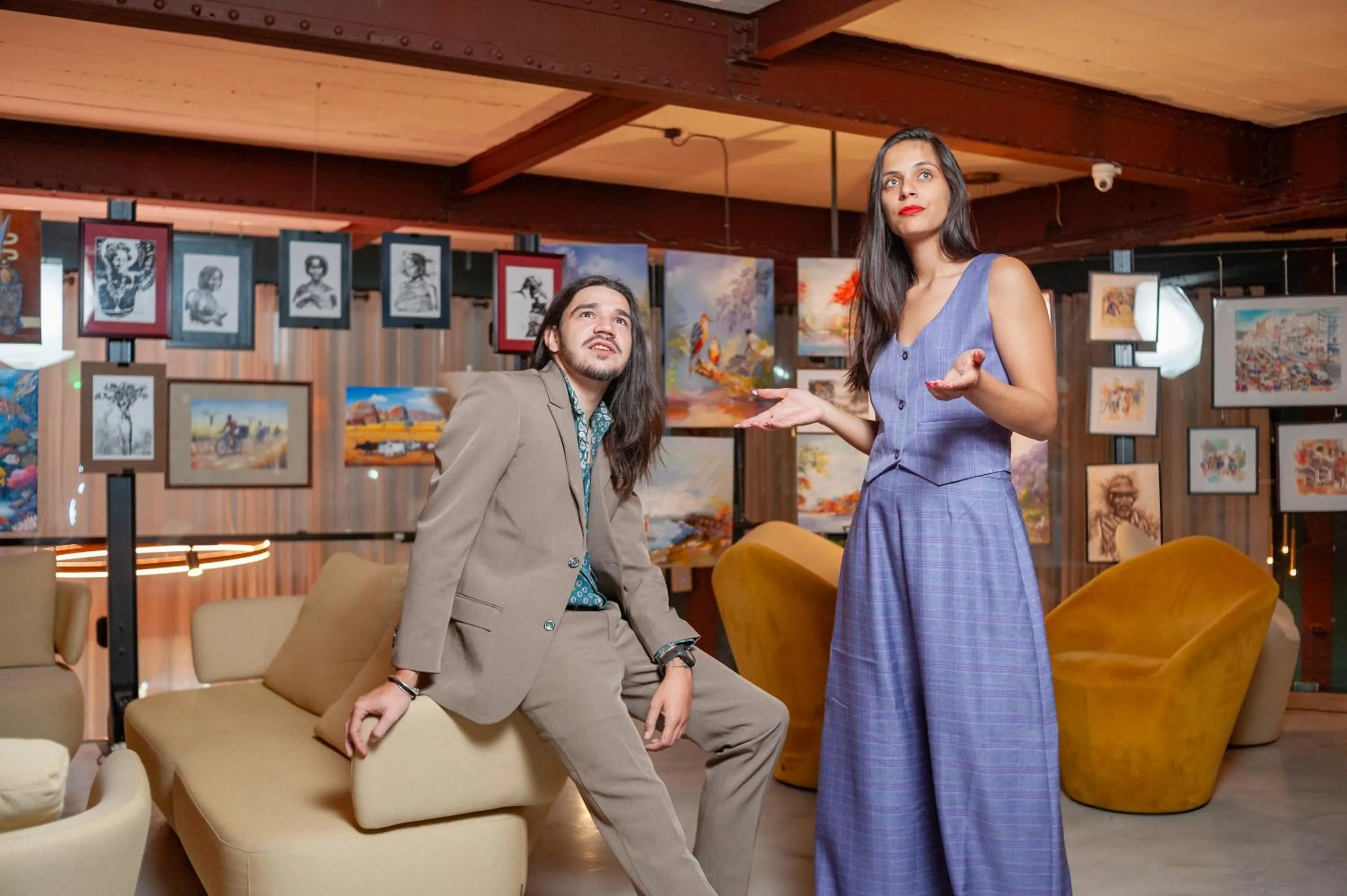 People in Le Louvre Hotel & Spa