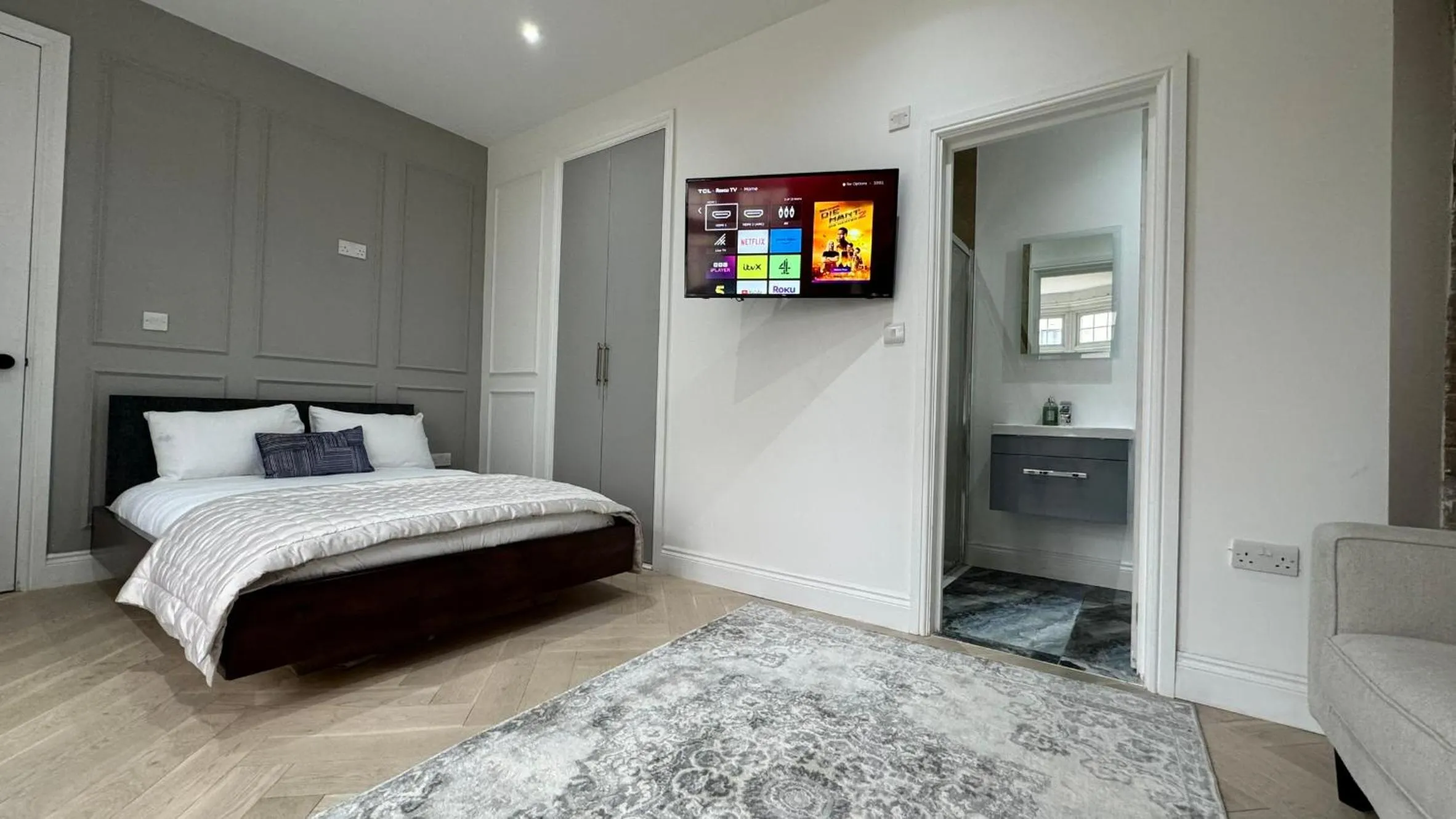 Bed in London Studios and Suites