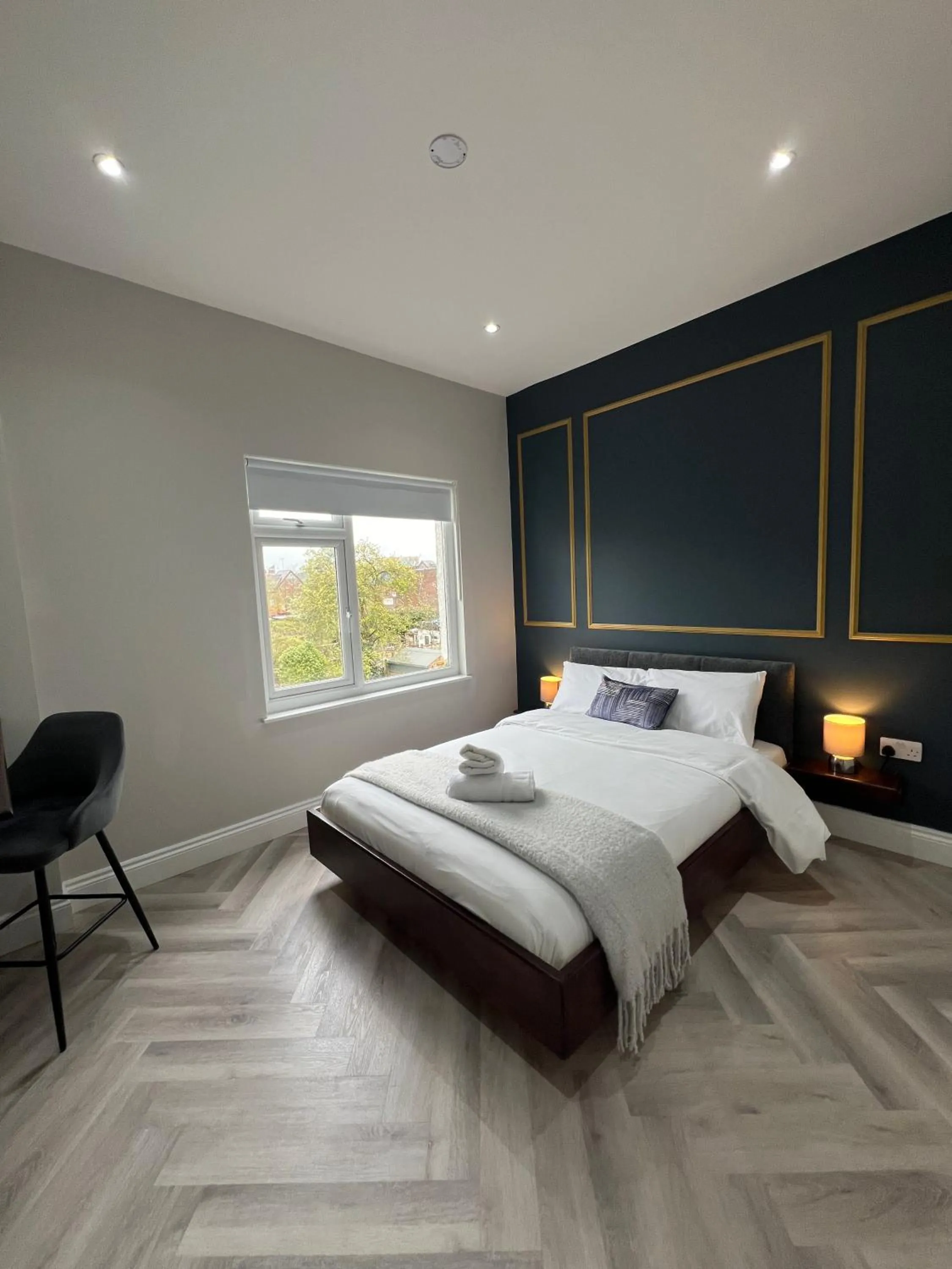 Bed in London Studios and Suites