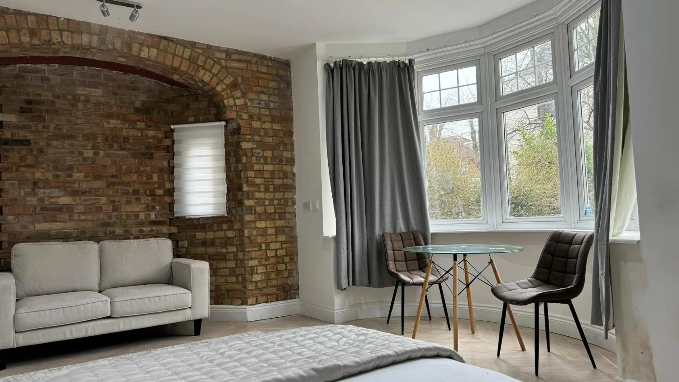 Bed in London Studios and Suites