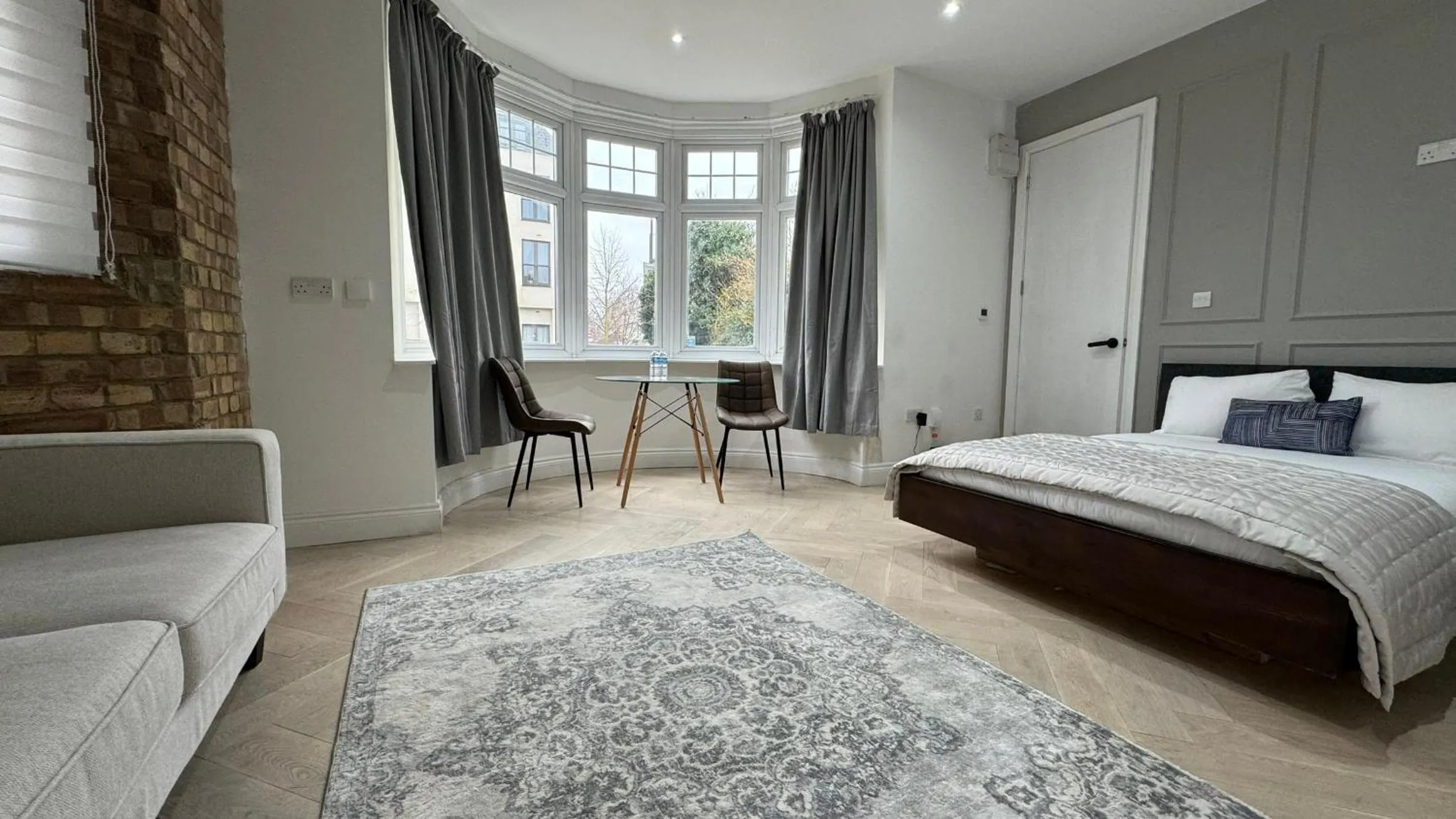 Bed in London Studios and Suites