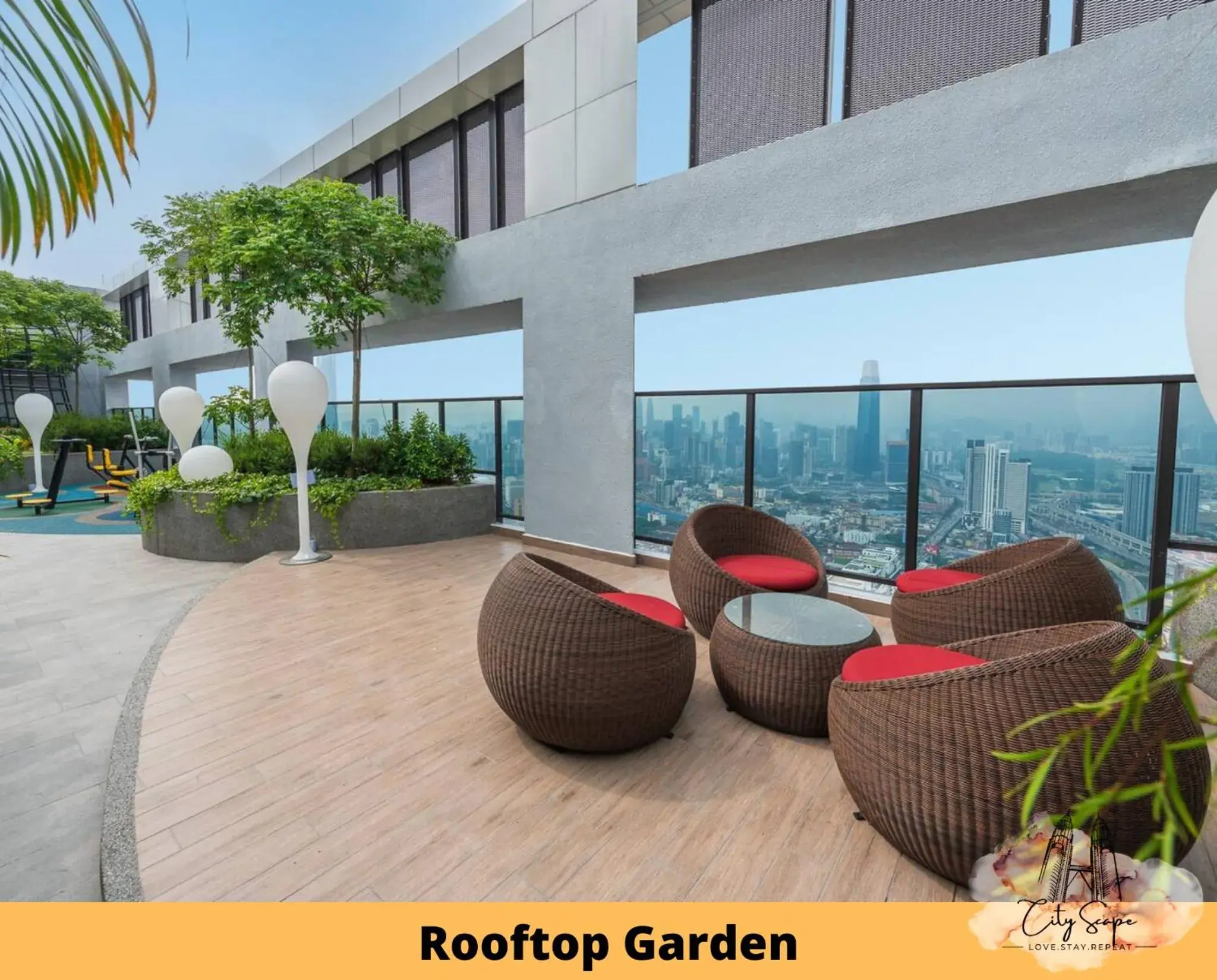 Garden view in Trion @ Kuala Lumpur near KLCC TRX by Cityscape Garden view in Trion @ Kuala Lumpur near KLCC TRX by Cityscape