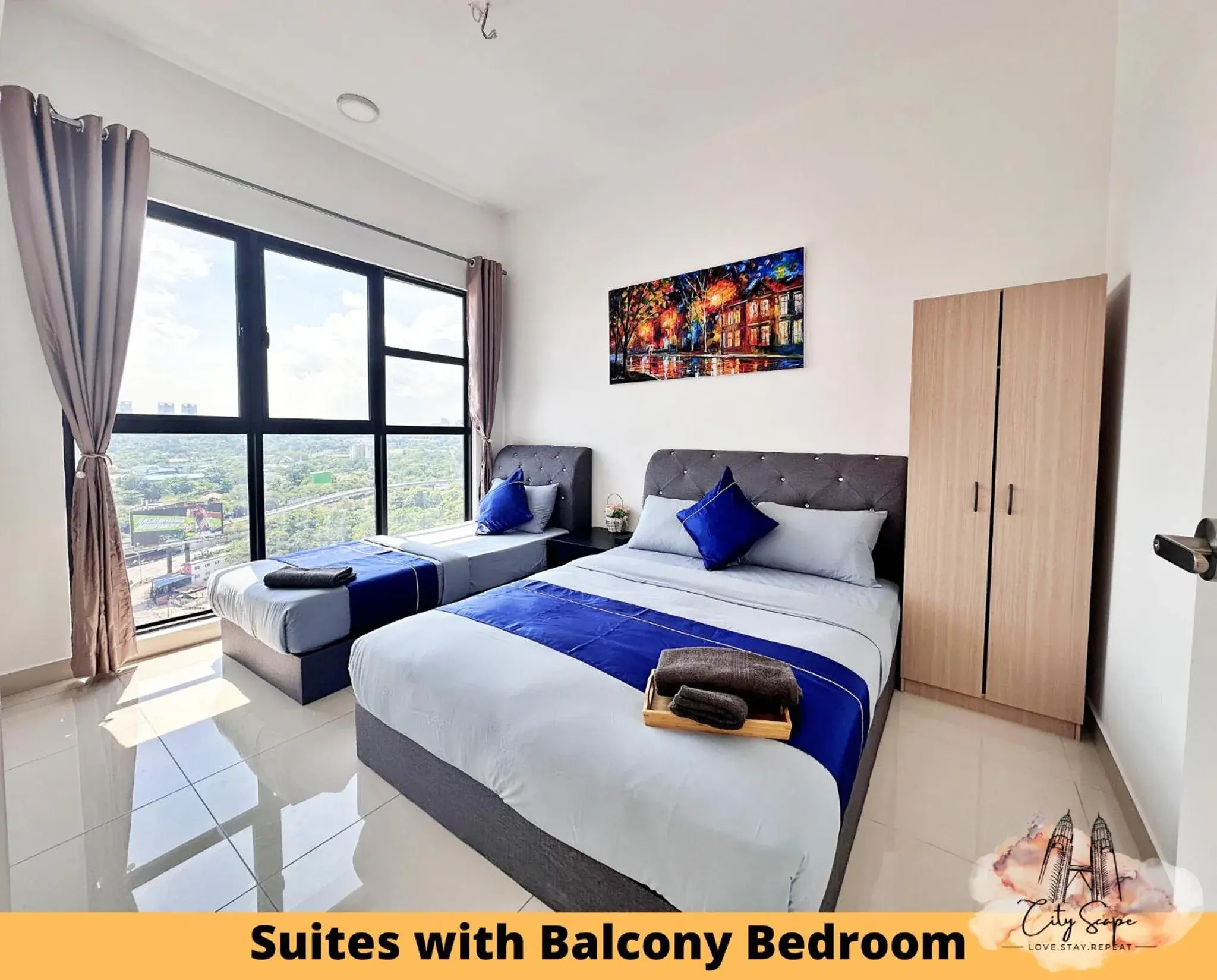 Suite with Balcony in Trion @ Kuala Lumpur near KLCC TRX by Cityscape Suite with Balcony in Trion @ Kuala Lumpur near KLCC TRX by Cityscape