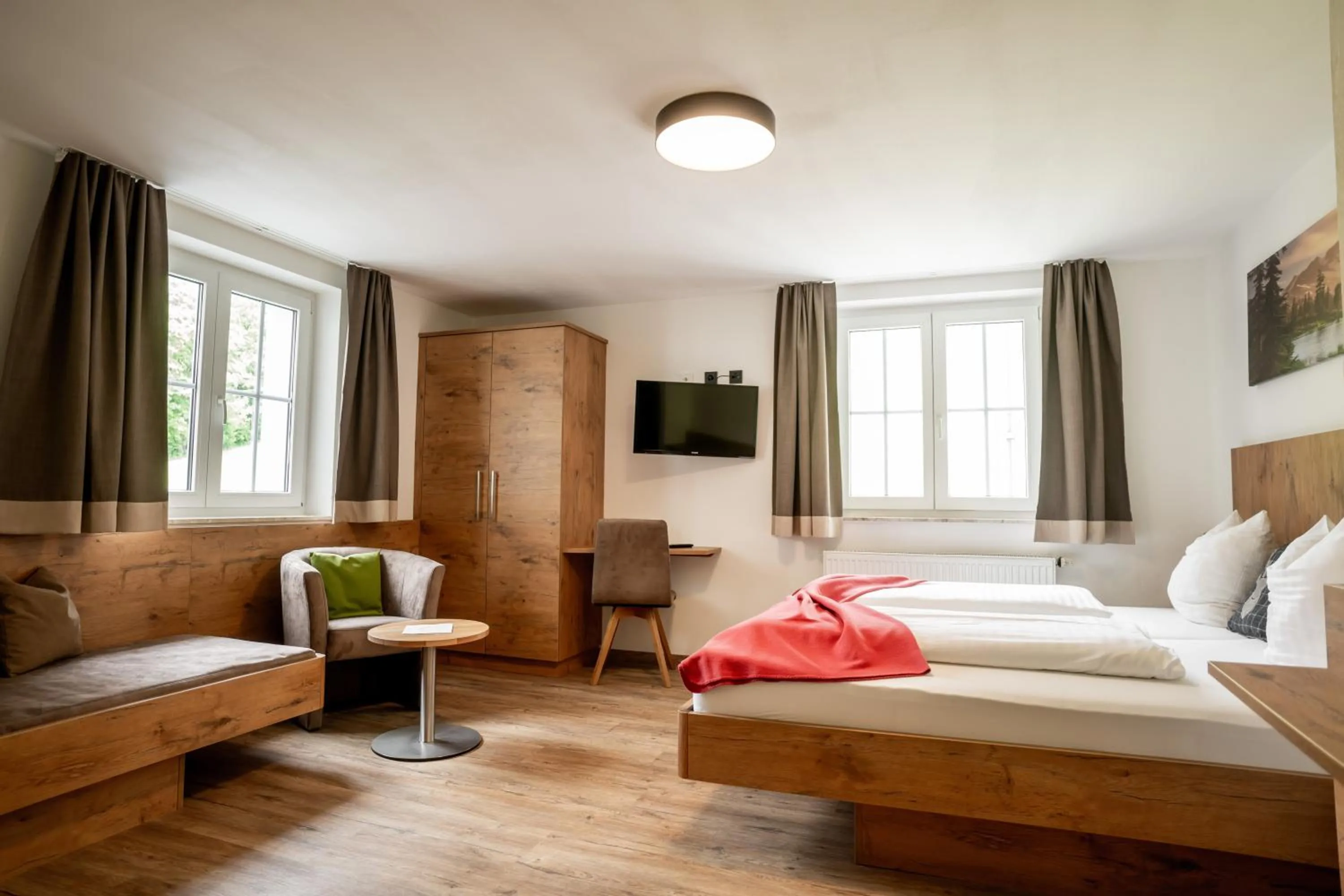 Photo of the whole room, Bed in Zistelberghof