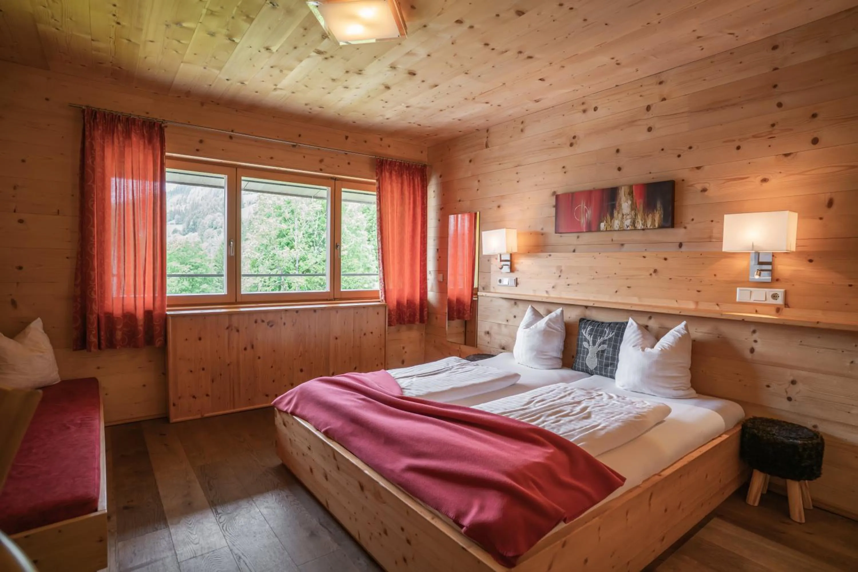 Photo of the whole room, Bed in Zistelberghof