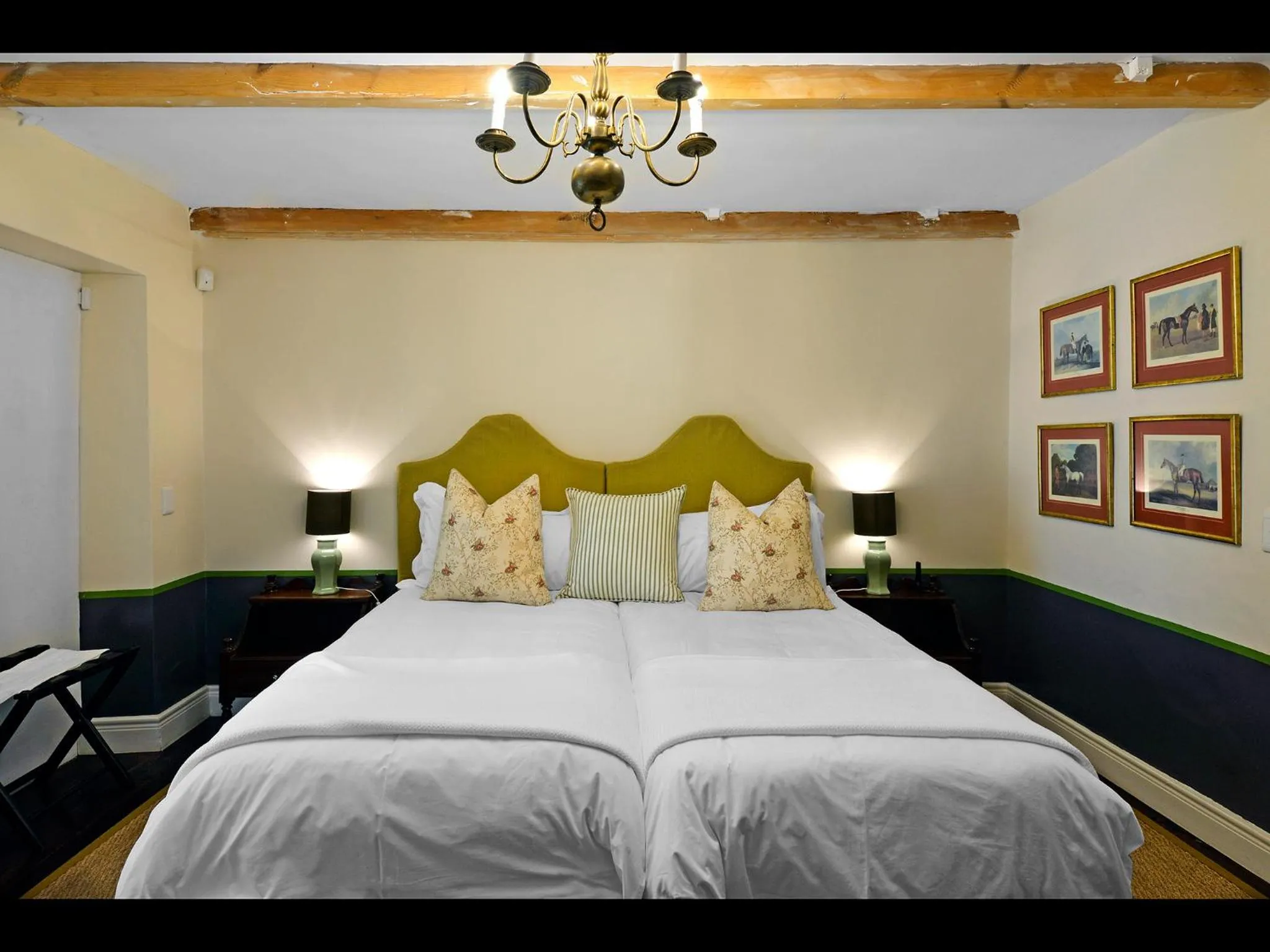 Decorative detail, Bed in Boschendal Farm Estate