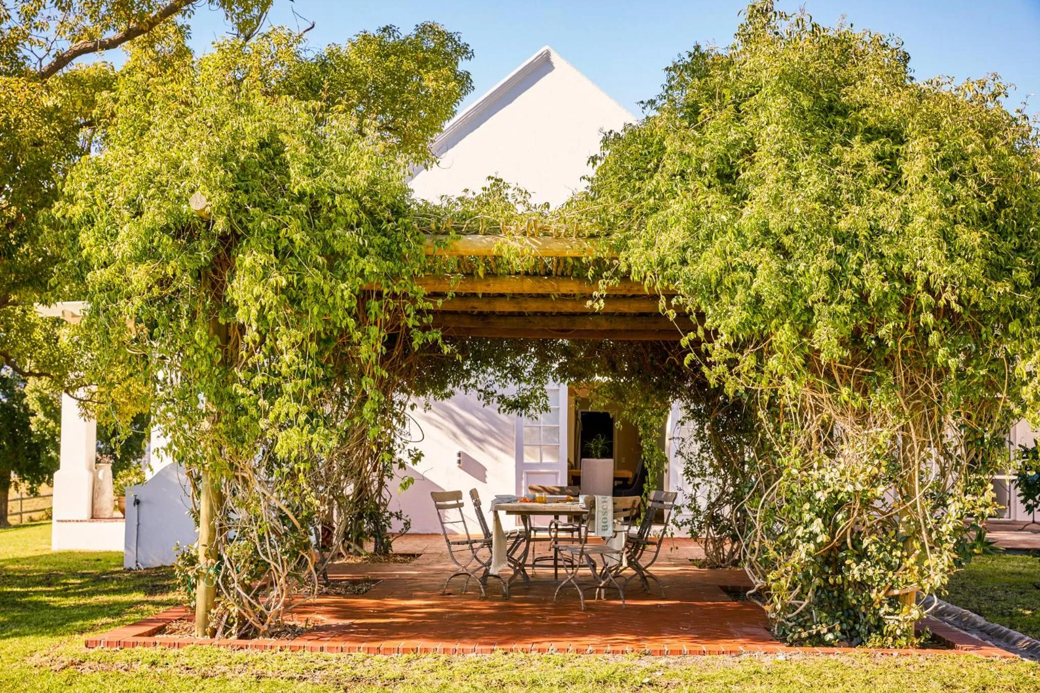 Patio in Boschendal Farm Estate