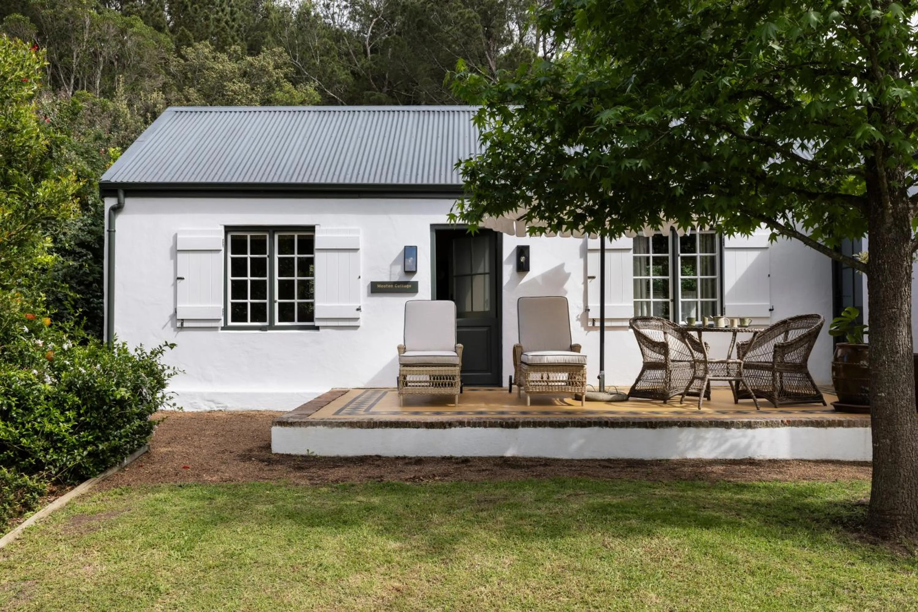 Patio in Boschendal Farm Estate