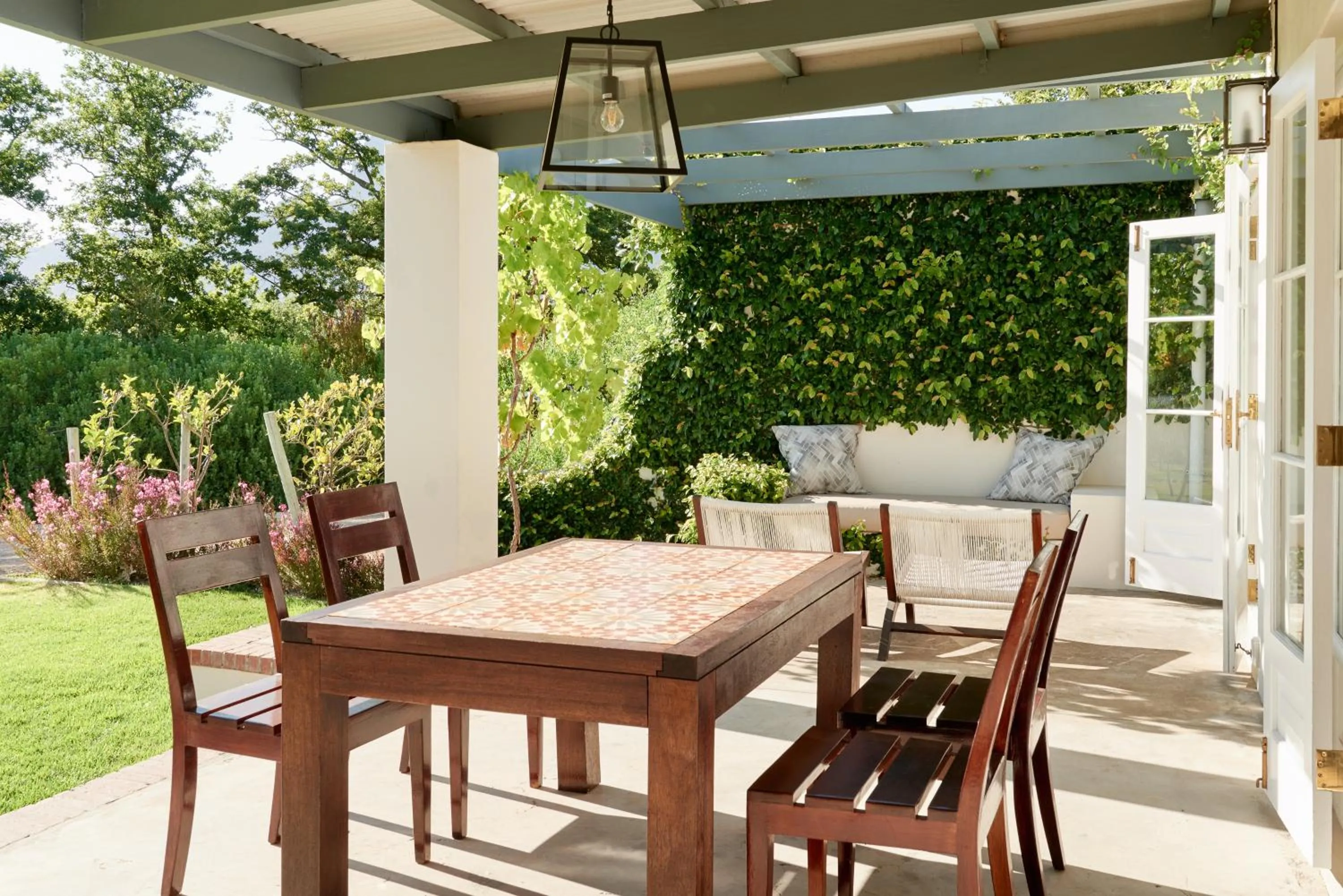 BBQ facilities in Boschendal Farm Estate