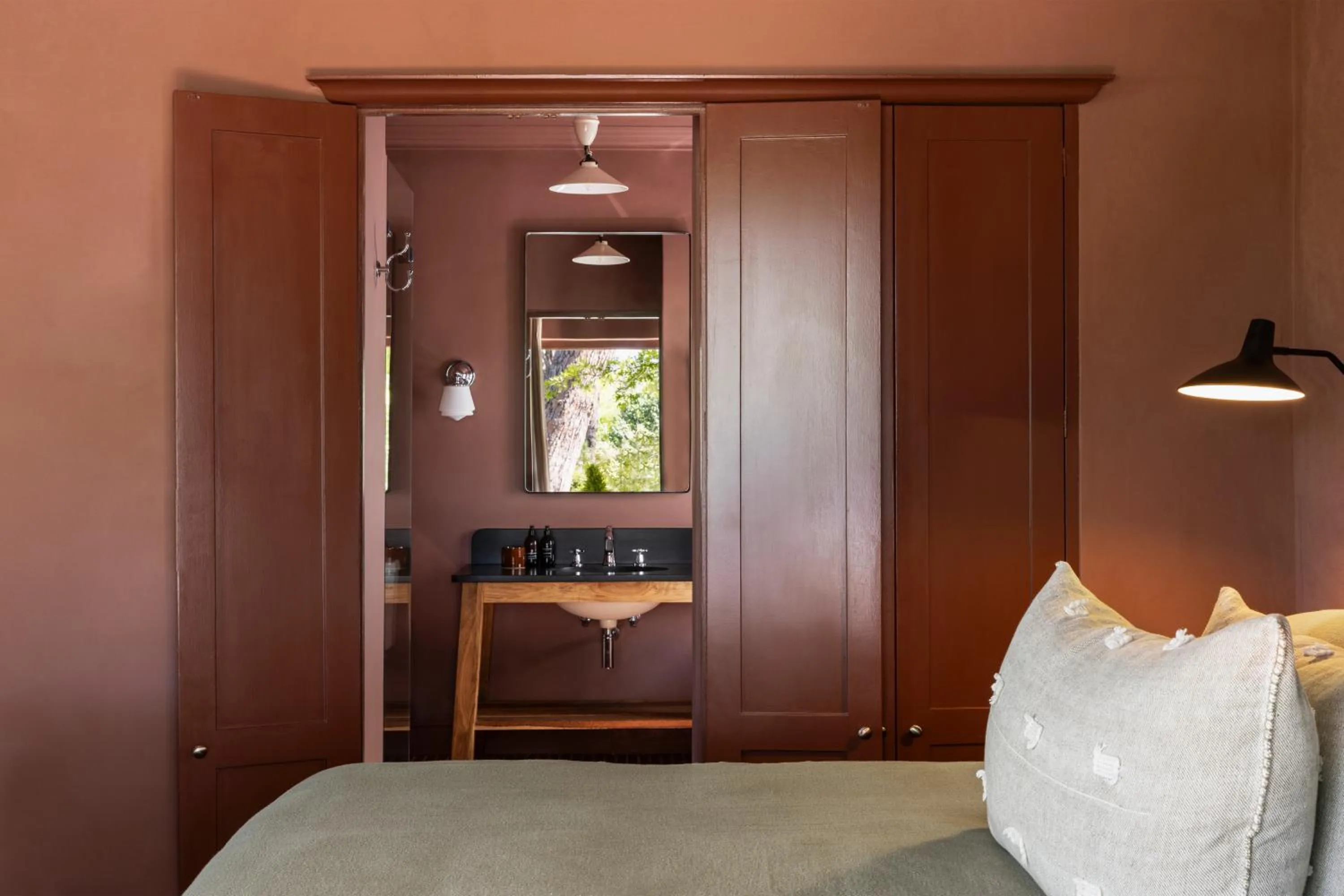 Bathroom, Bed in Boschendal Farm Estate