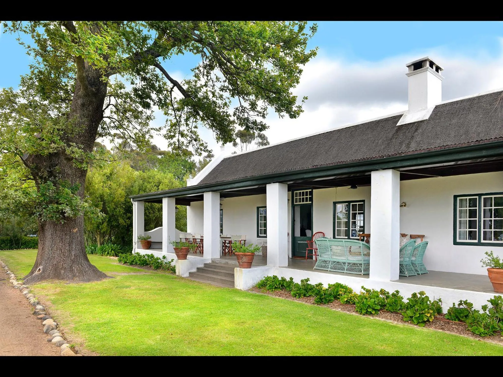 Patio in Boschendal Farm Estate