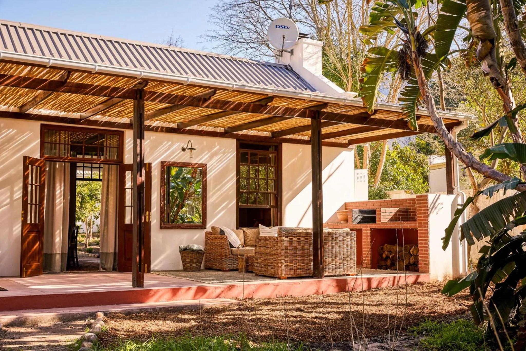 Patio in Boschendal Farm Estate