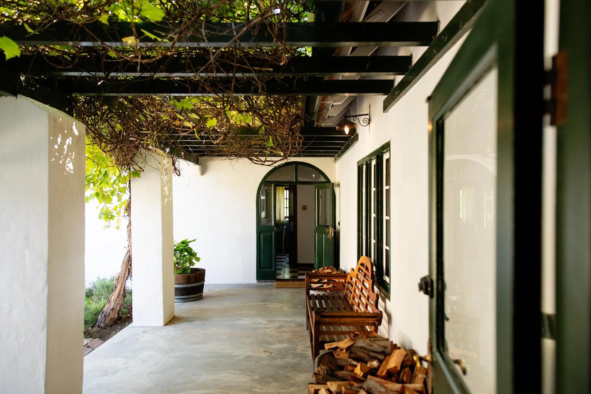 Patio in Boschendal Farm Estate