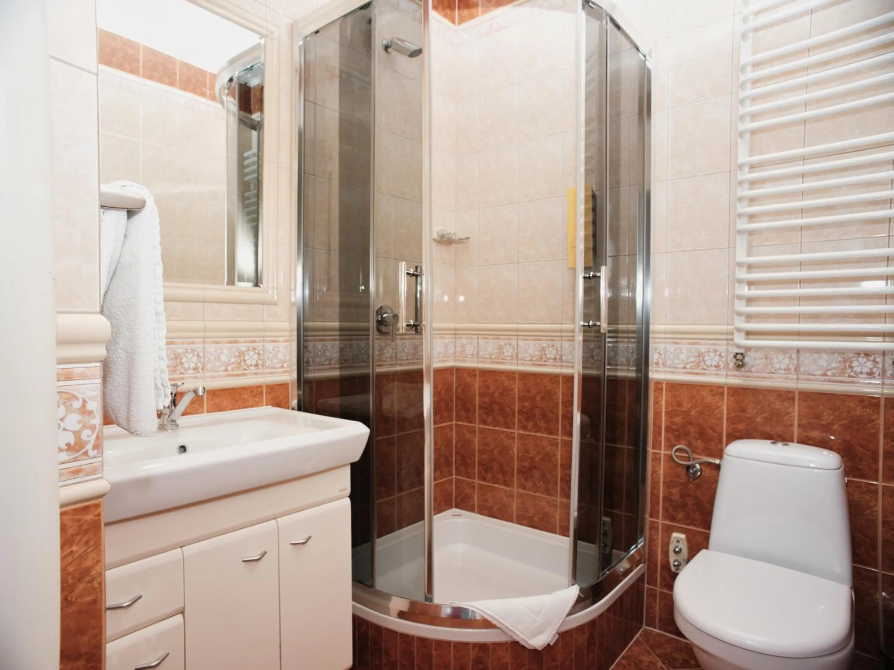 Shower in Dwór Hetman