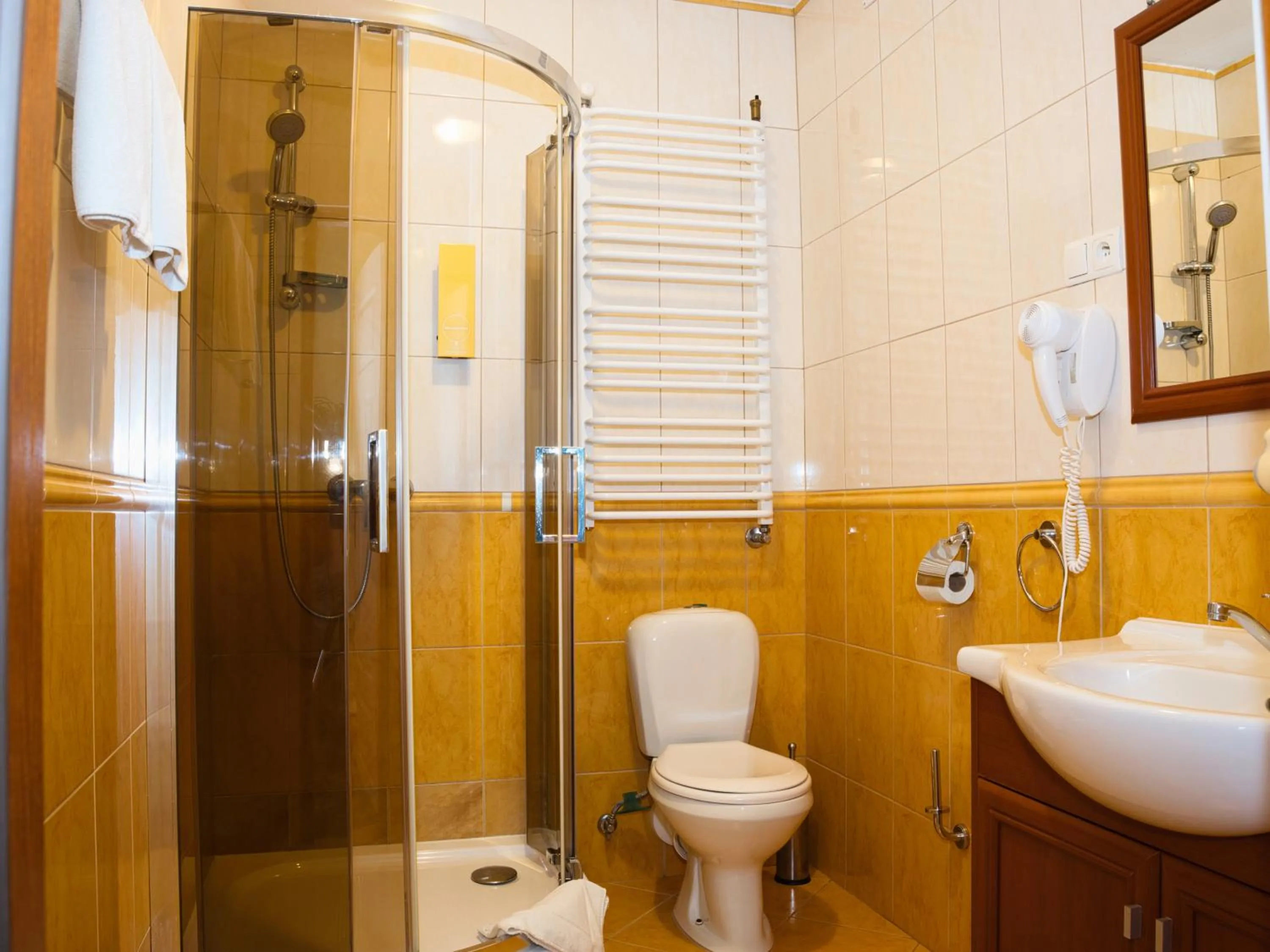 Shower in Dwór Hetman