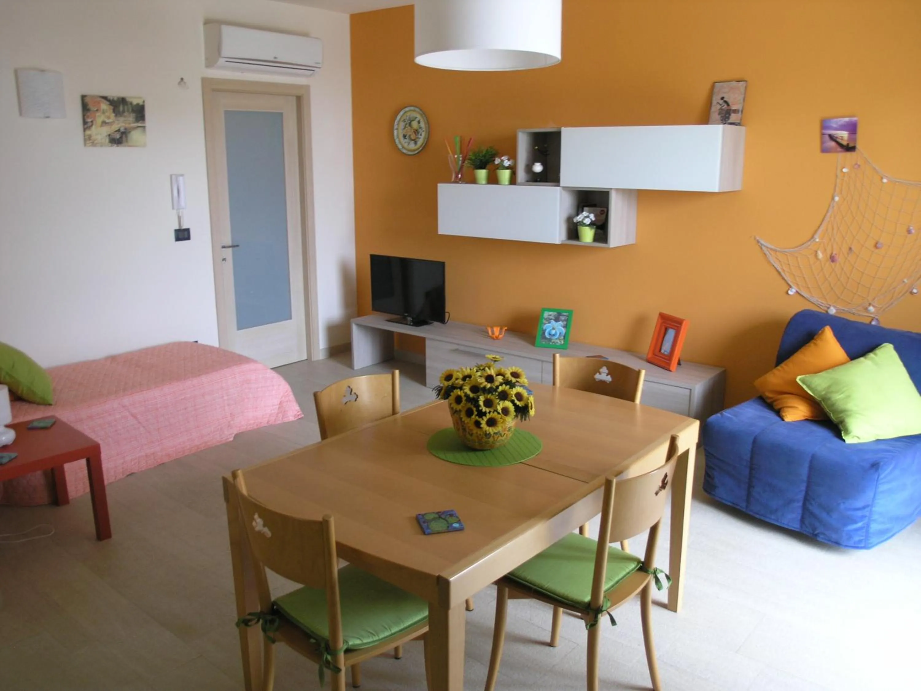 Bed in Appartamento Arancione Taormina