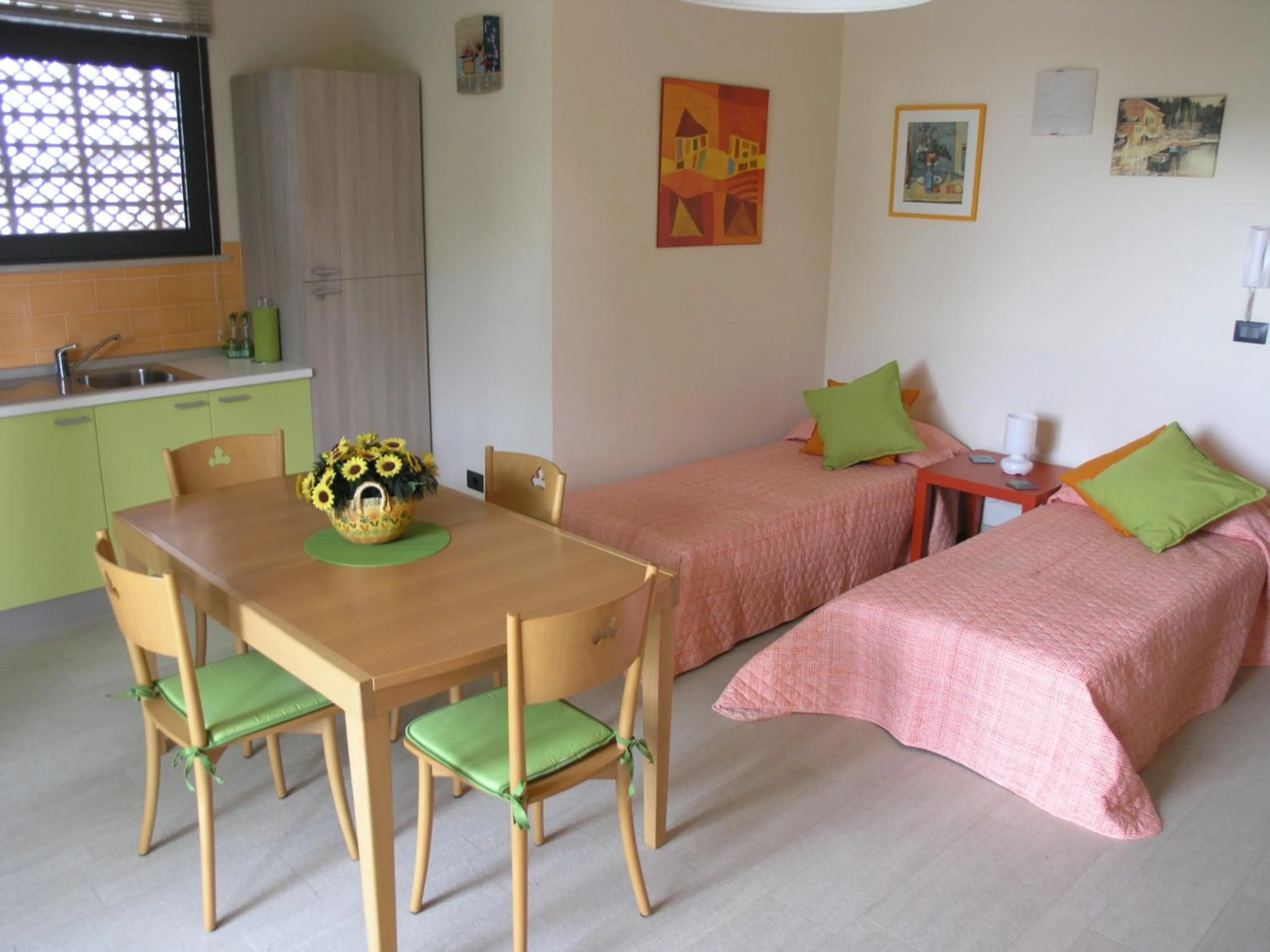 Bed in Appartamento Arancione Taormina
