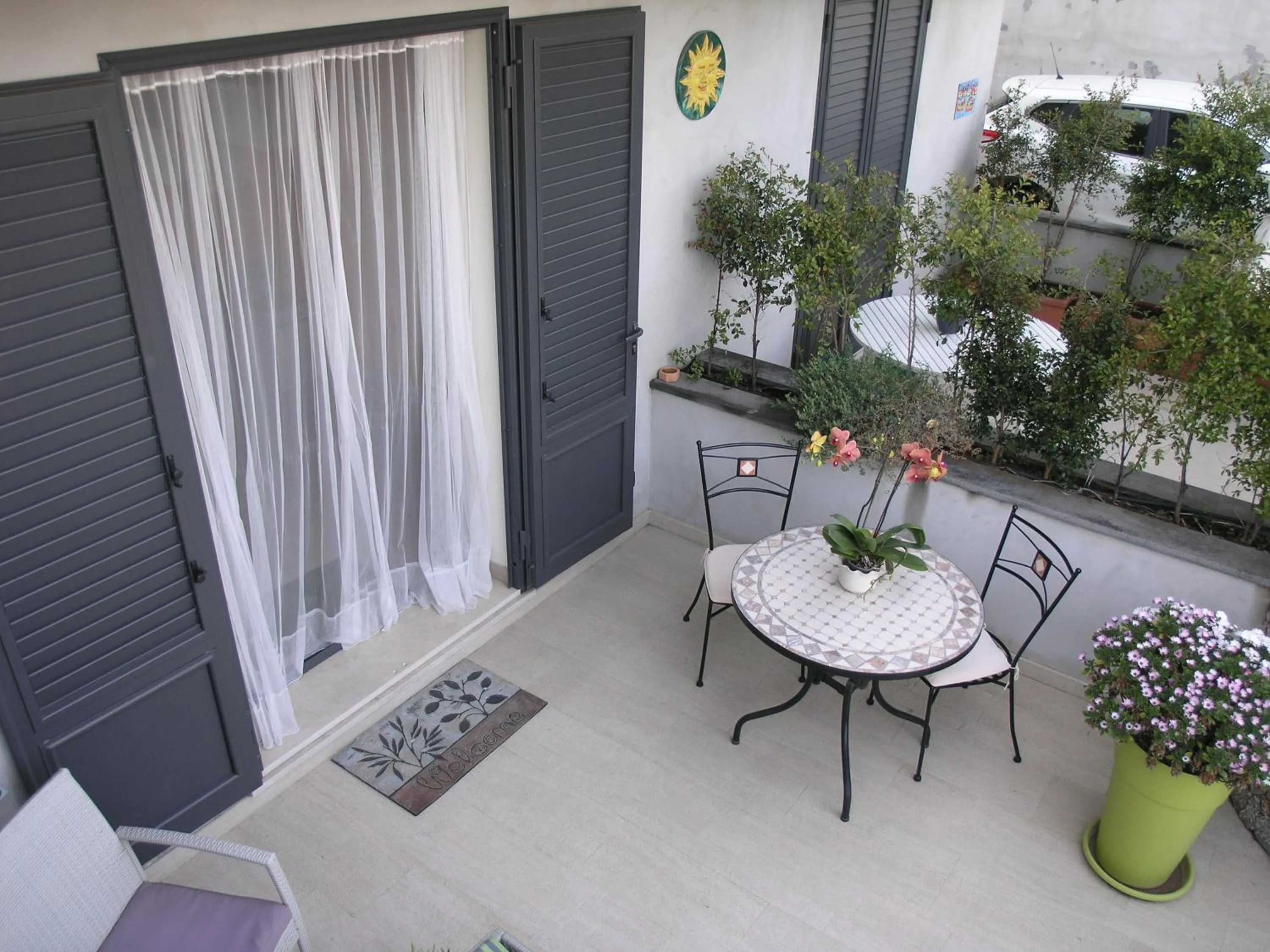 Balcony/Terrace in Appartamento Arancione Taormina