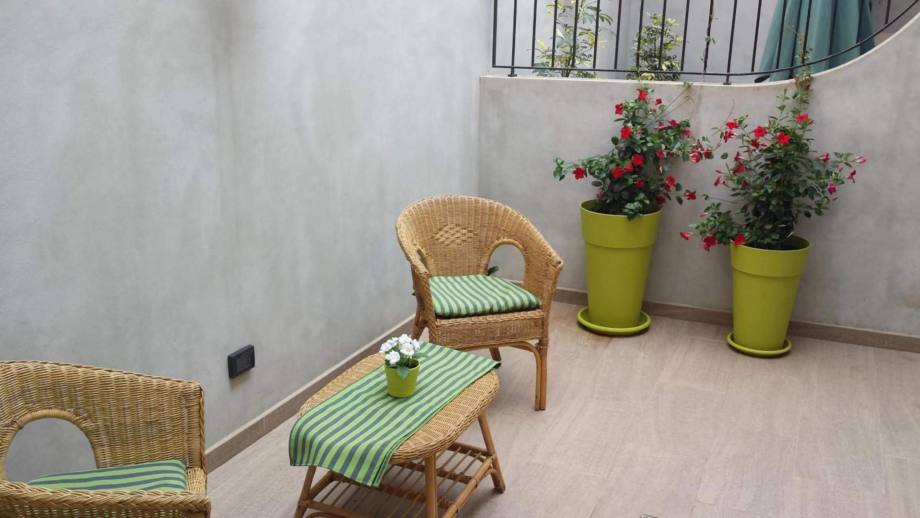 Balcony/Terrace in Appartamento Arancione Taormina