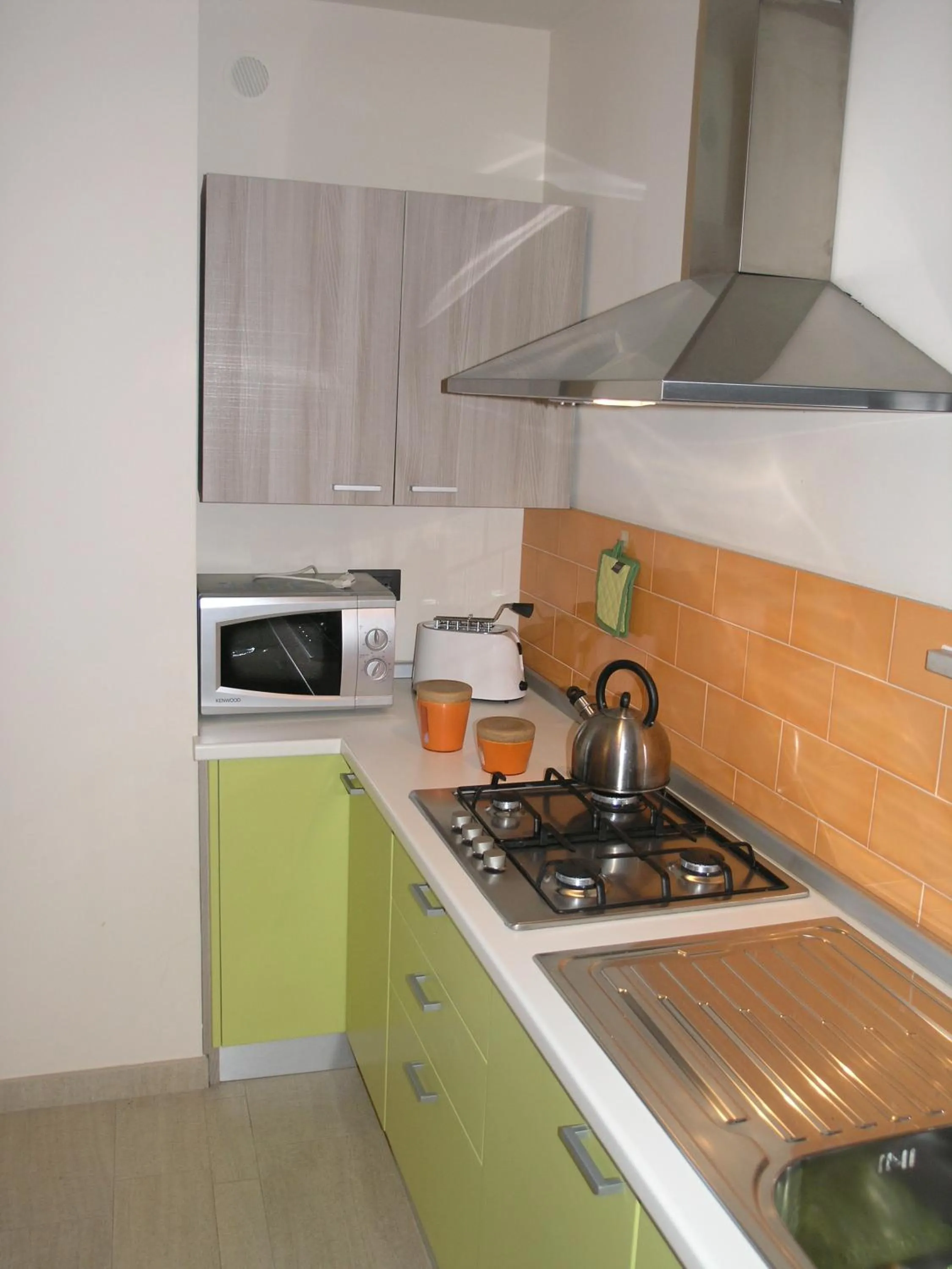 Kitchen or kitchenette in Appartamento Arancione Taormina