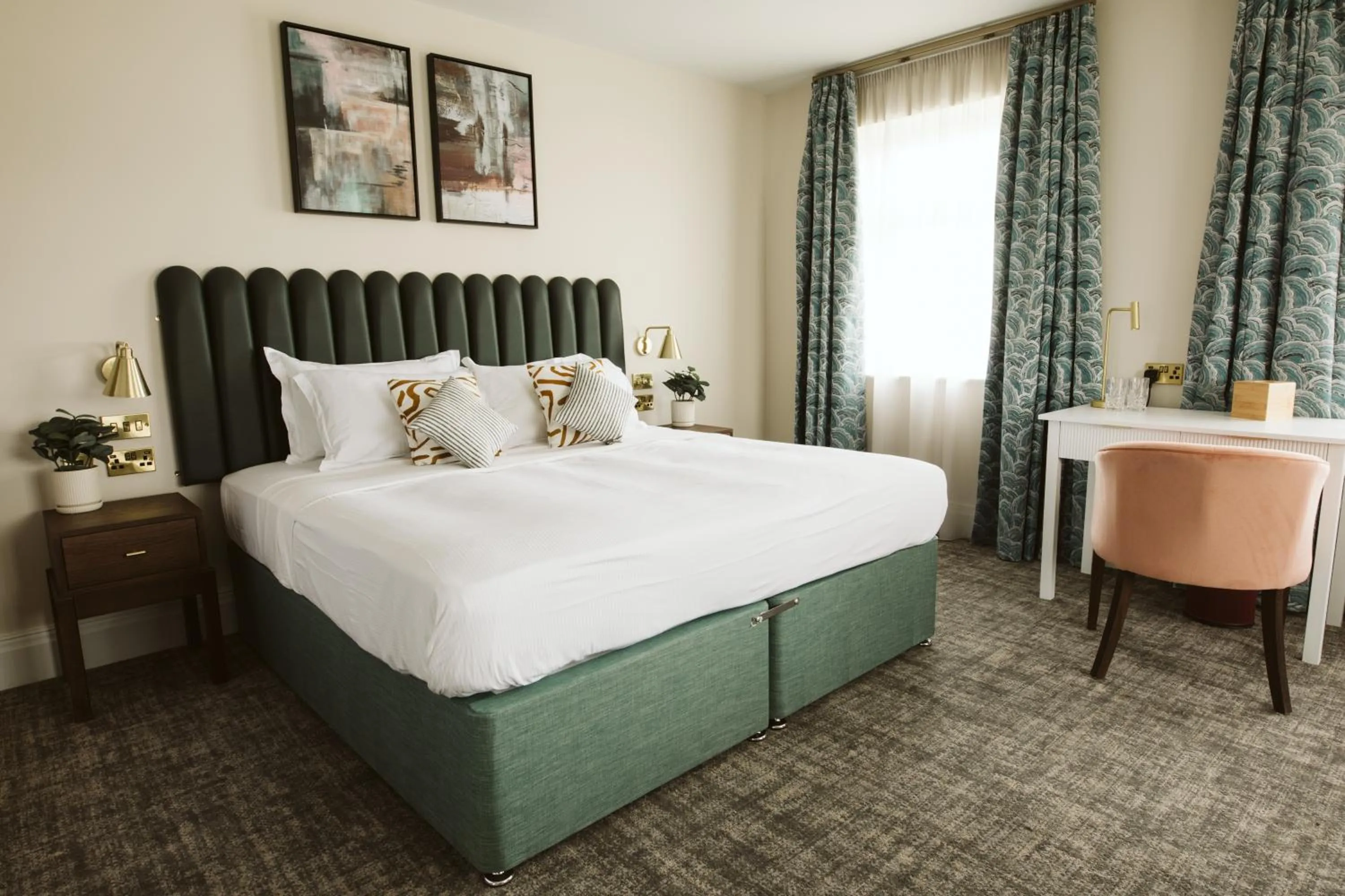 Bed in The Hillbrook Hotel & Spa - Sherborne
