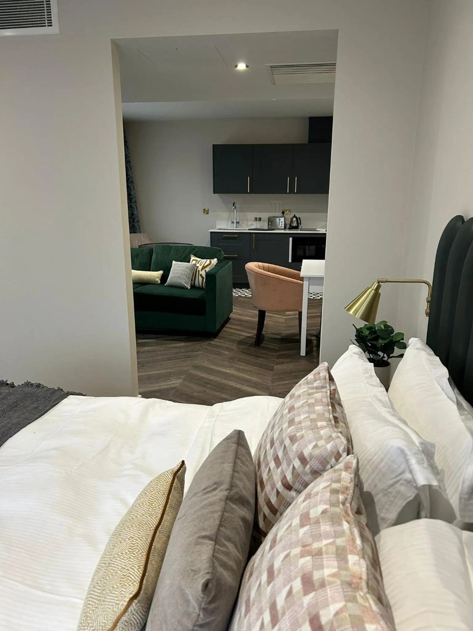 Bed in The Hillbrook Hotel & Spa - Sherborne