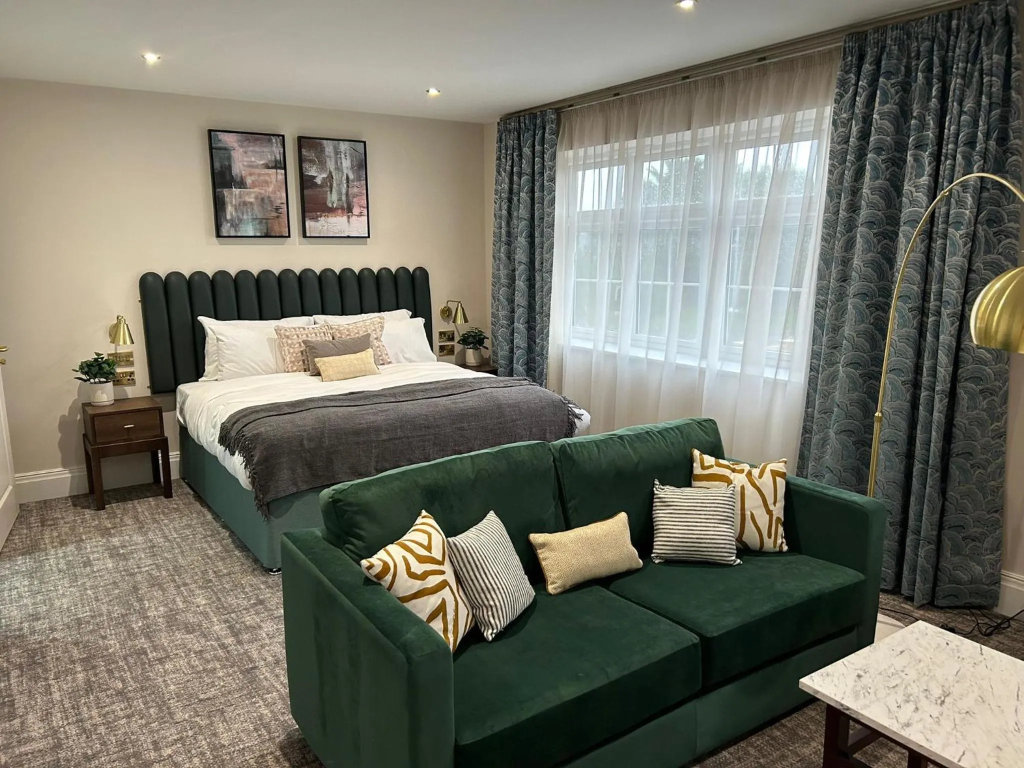 Bed in The Hillbrook Hotel & Spa - Sherborne