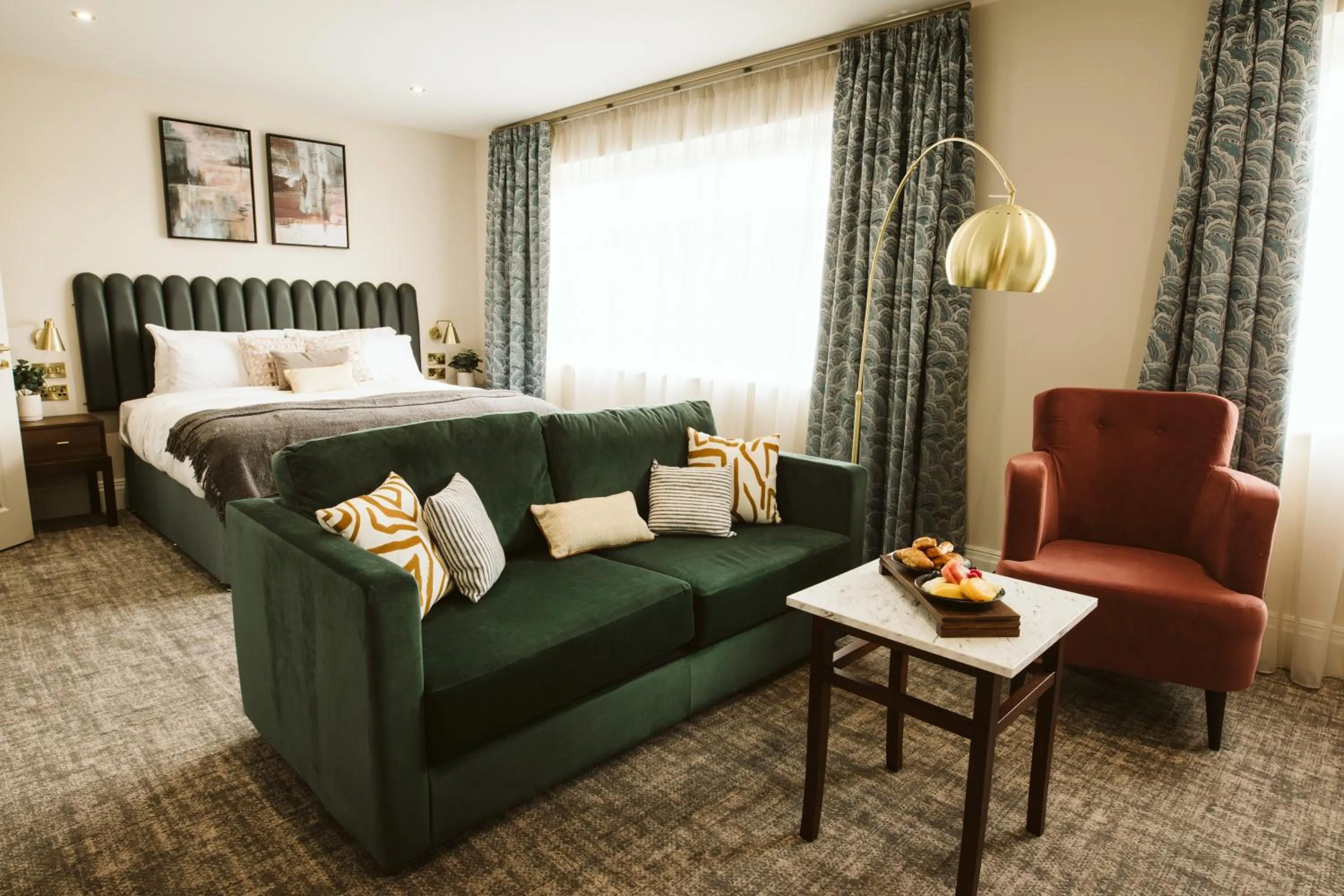 Bed in The Hillbrook Hotel & Spa - Sherborne