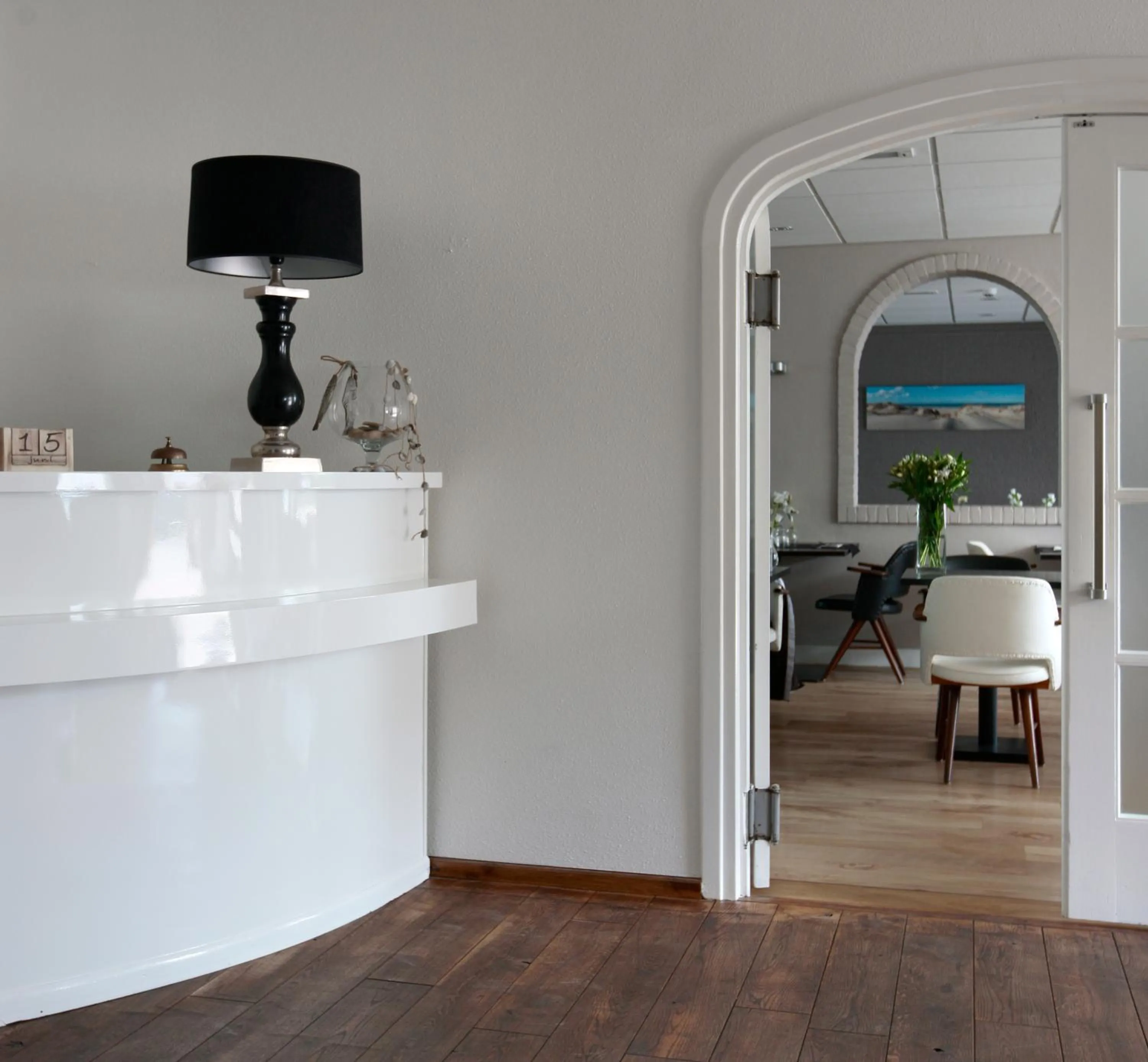 Lobby or reception in Hotel Zeerust Texel