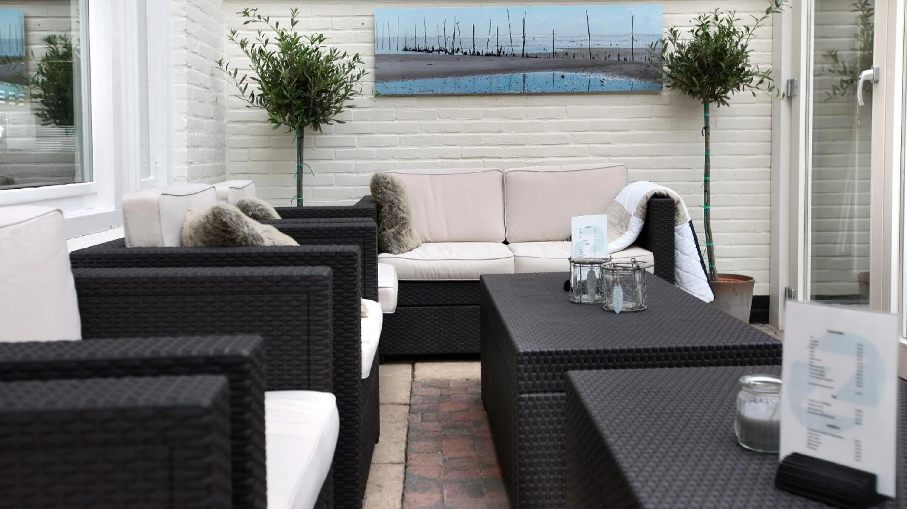 Balcony/Terrace in Hotel Zeerust Texel