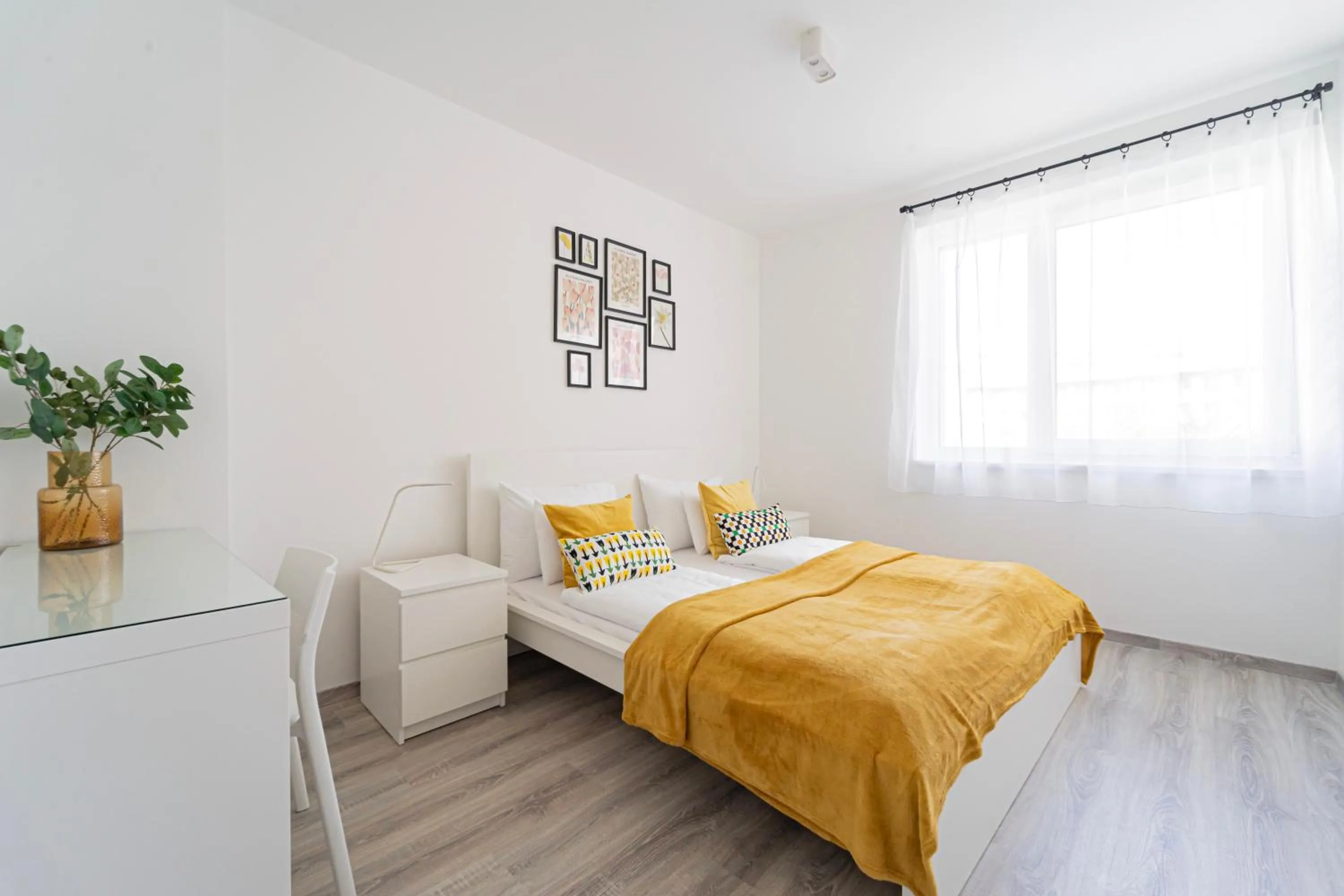 Bed in Spirit Apartments by FirstHost