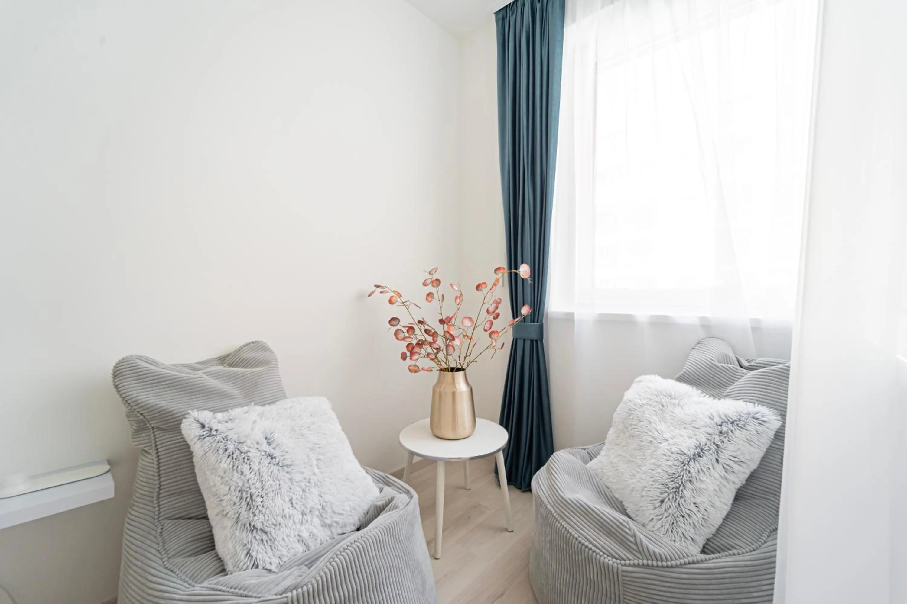 Living room in Spirit Apartments by FirstHost