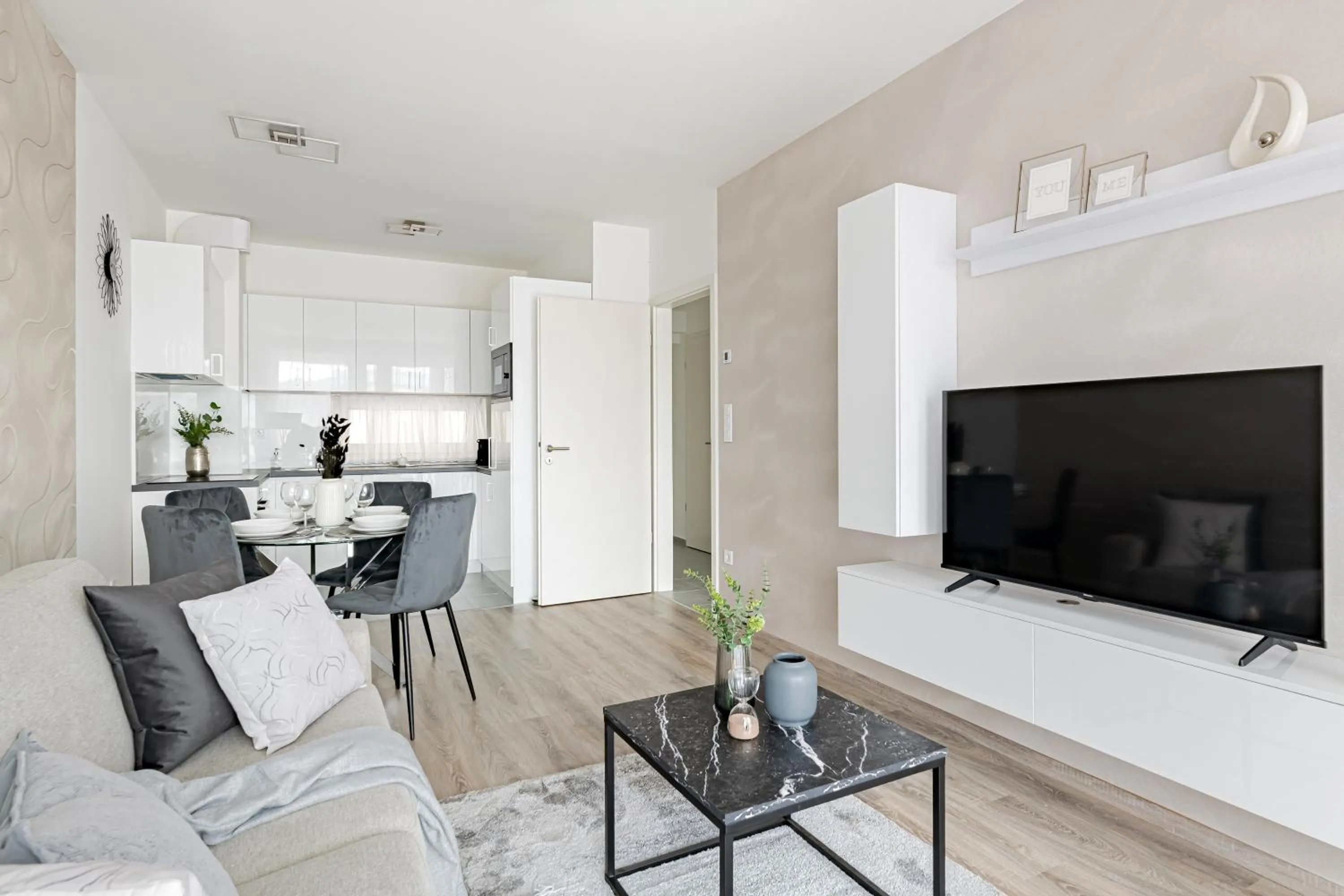 TV and multimedia in Spirit Apartments by FirstHost
