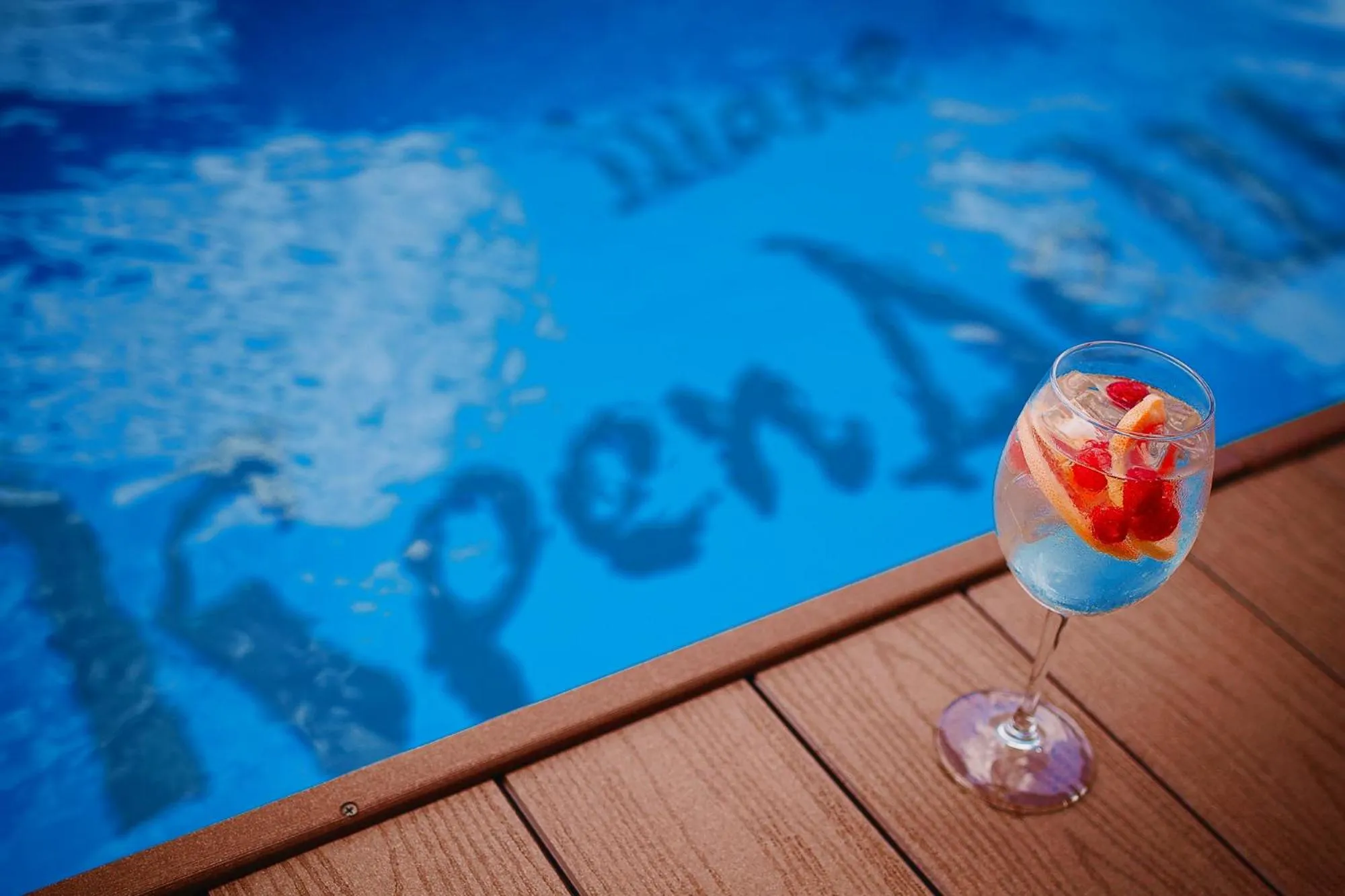 Decorative detail in Chalet CrepDeChine Hotel