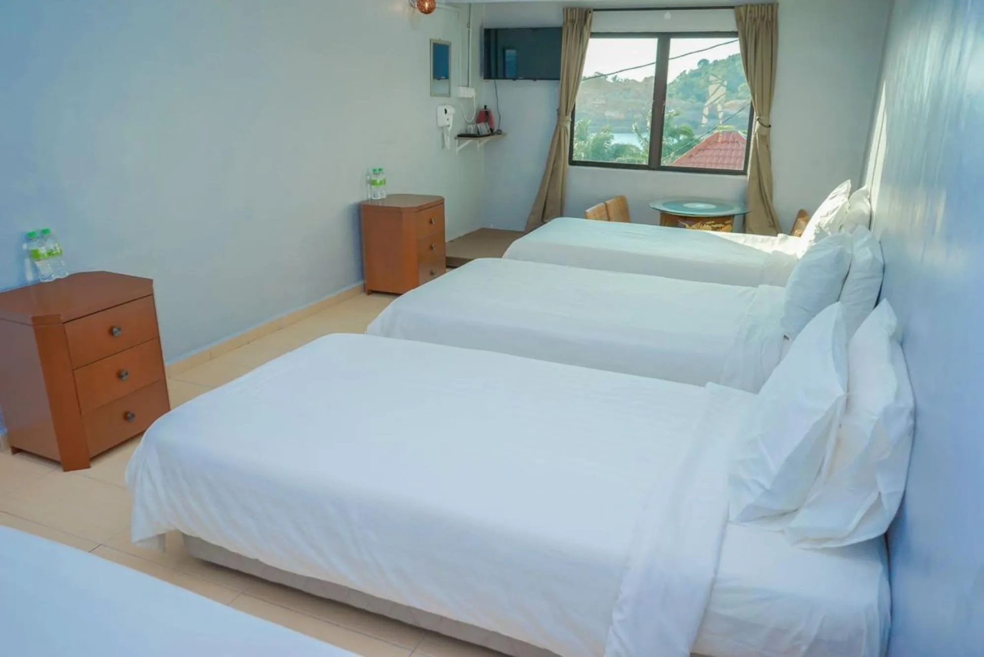 View (from property/room), Bed in LABIS SUNRISE FARM STAY