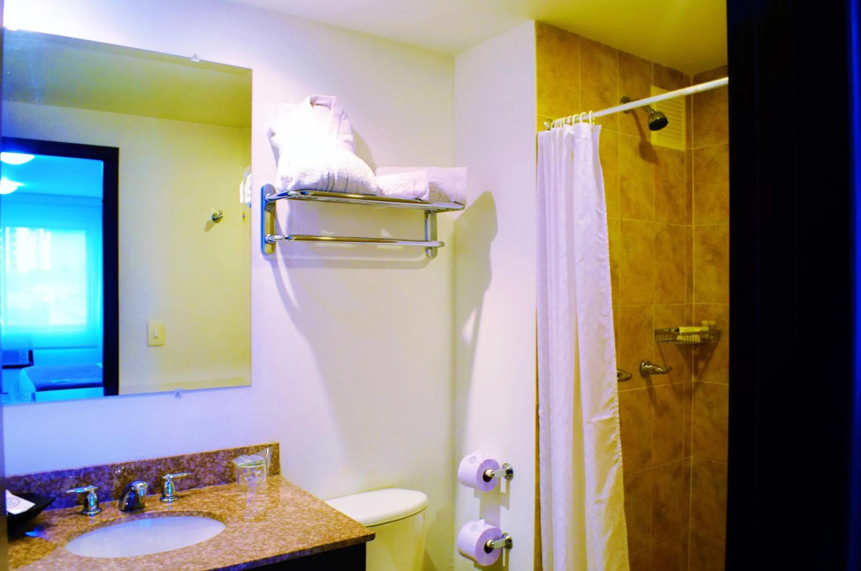 Bathroom in Hotel Pinares Plaza