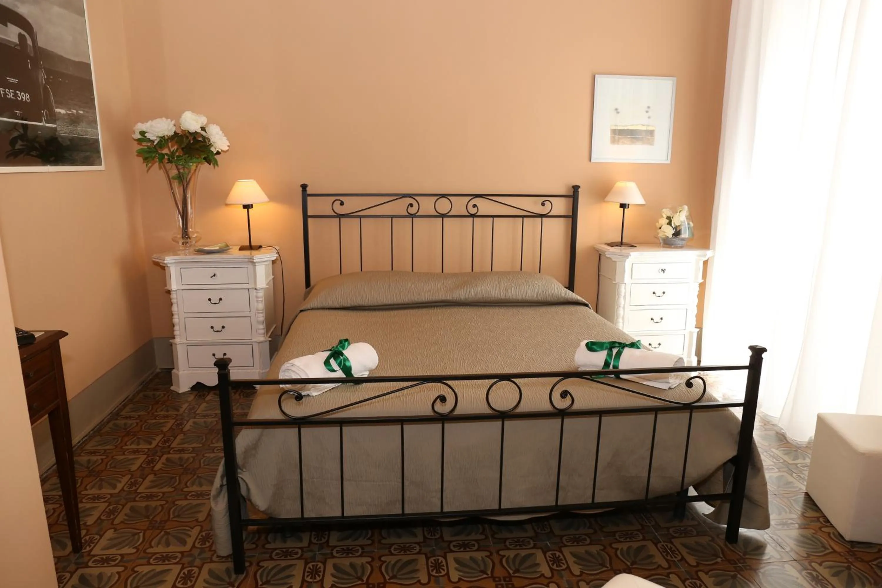 Bedroom, Bed in Casa Elide