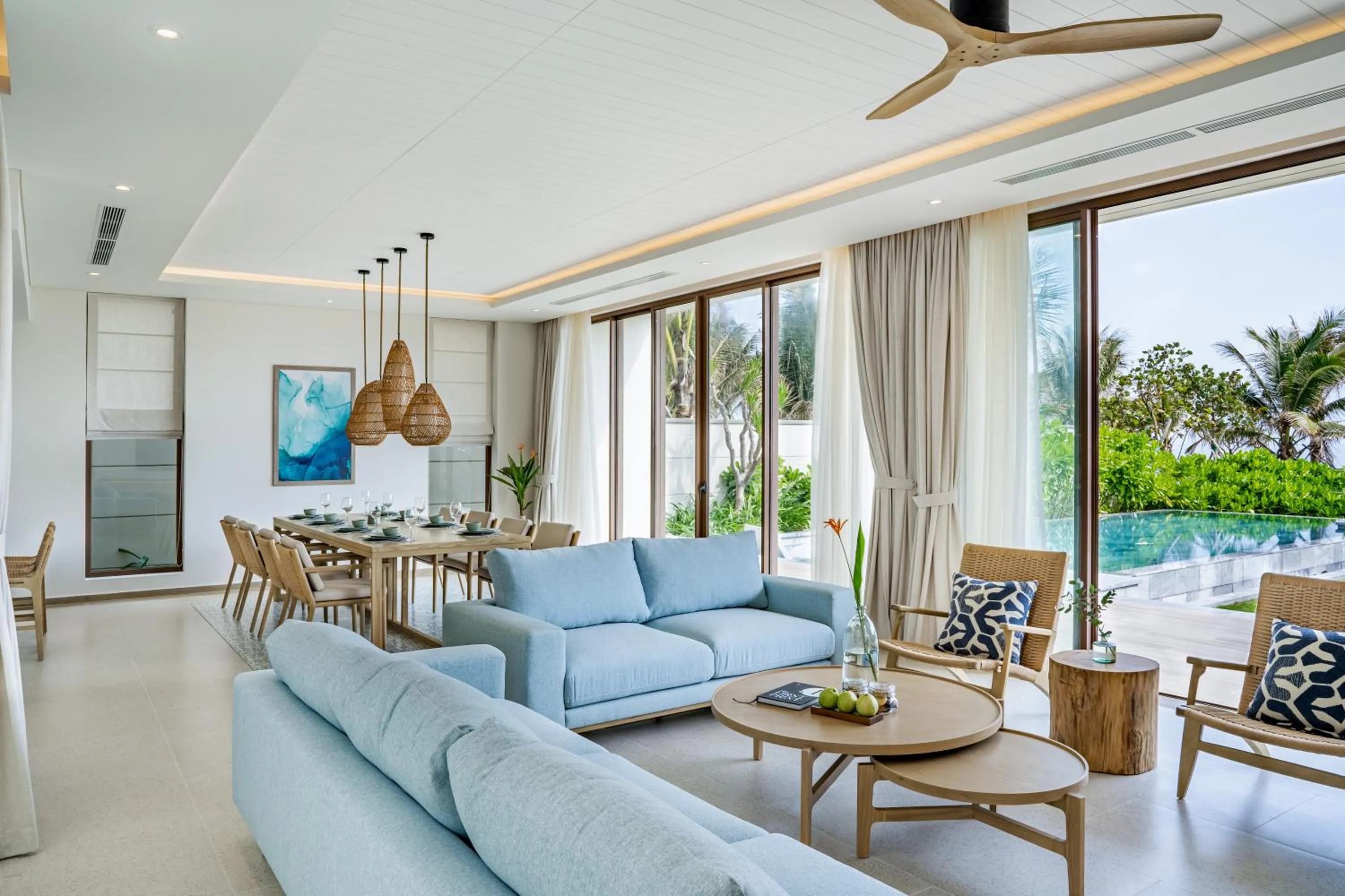 Living room in The Ocean Resort by Fusion Quy Nhon