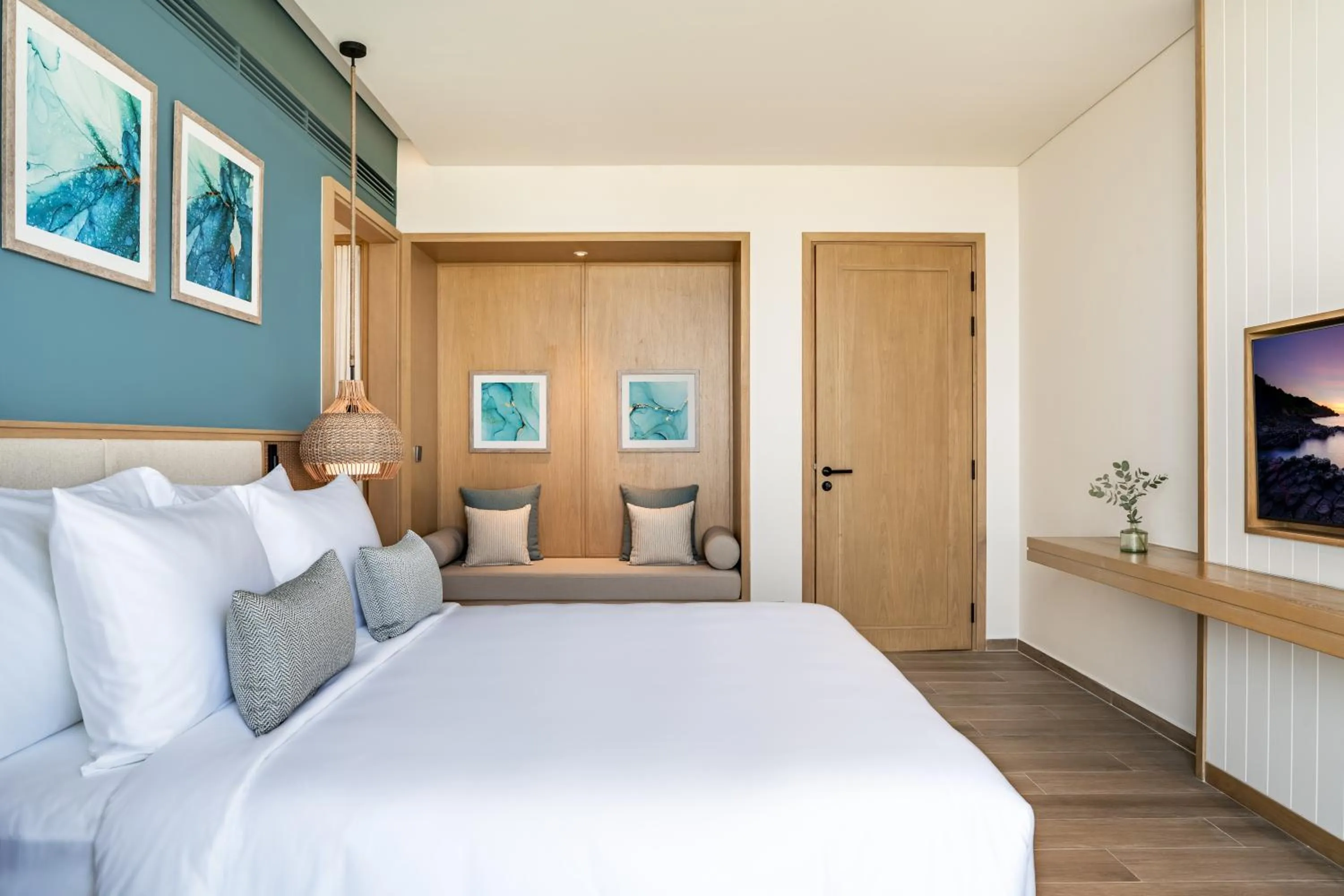 Bedroom, Bed in The Ocean Resort by Fusion Quy Nhon