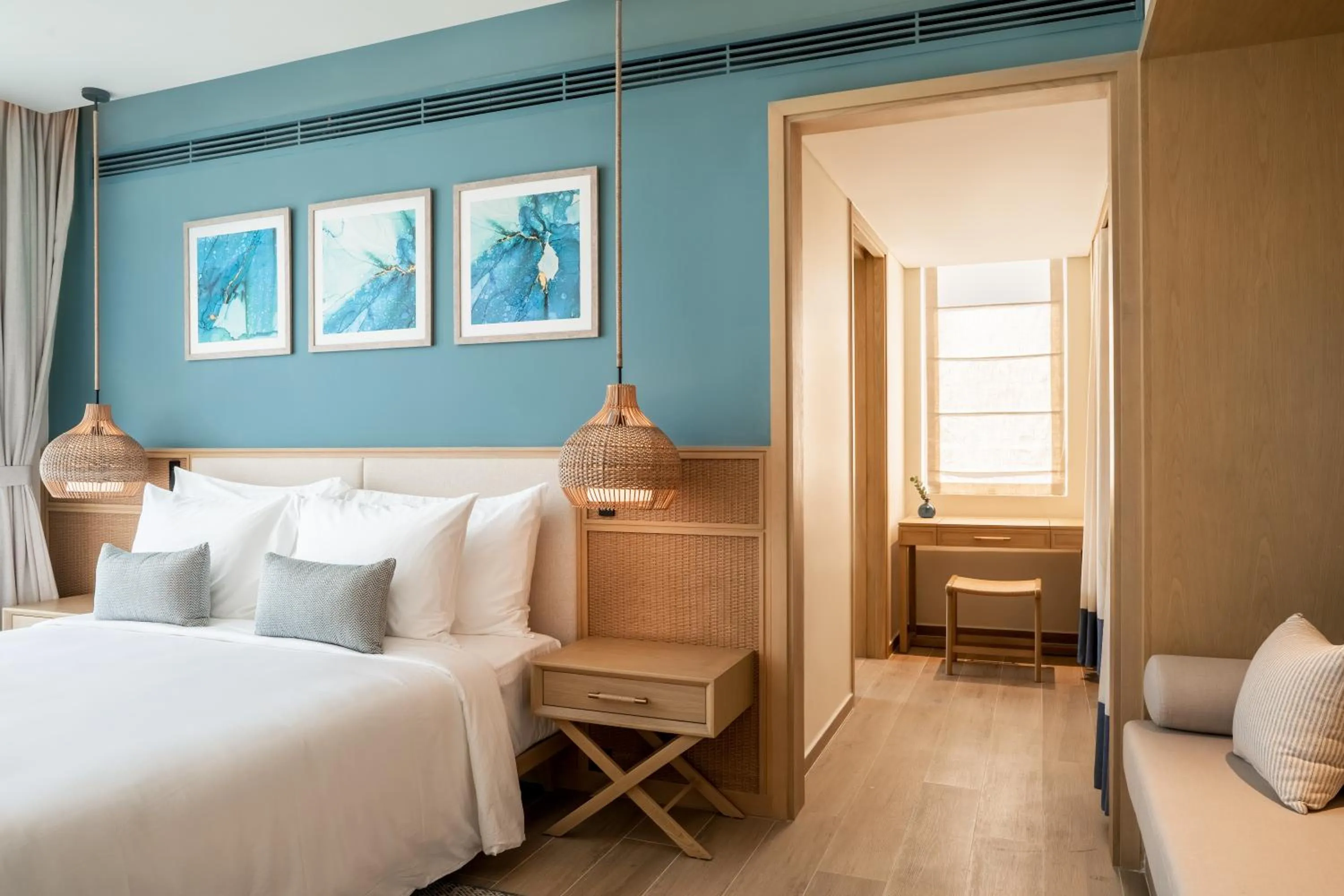 Bedroom, Bed in The Ocean Resort by Fusion Quy Nhon